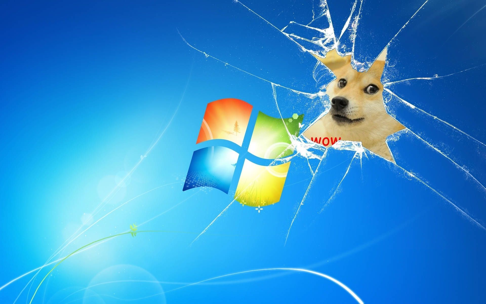 1920x1200 Download Life's too short to stress, just chill and laugh it out with Doge! Wallpaper