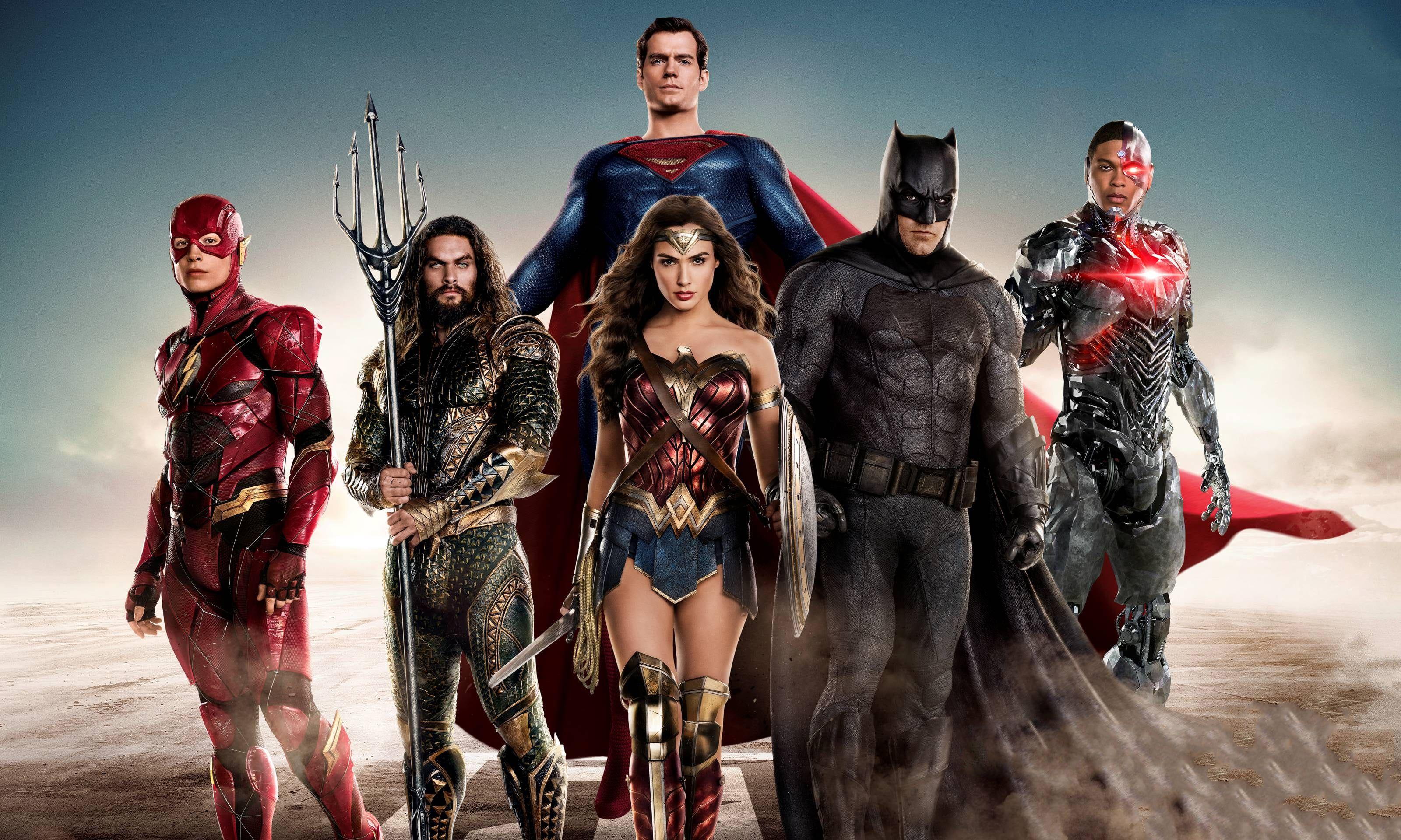 3200x1920 DC Justice League digital wallpaper HD wallpaper