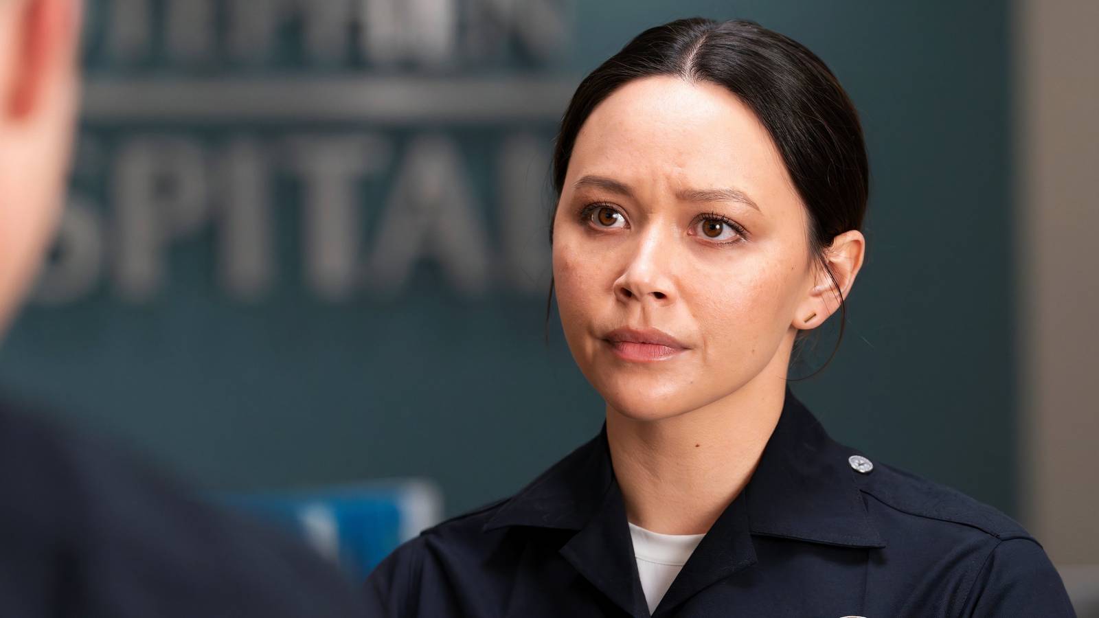 1600x900 Lucy Has Bigger Problems Than Finally Getting Back With Tim In The Rookie Season 8
