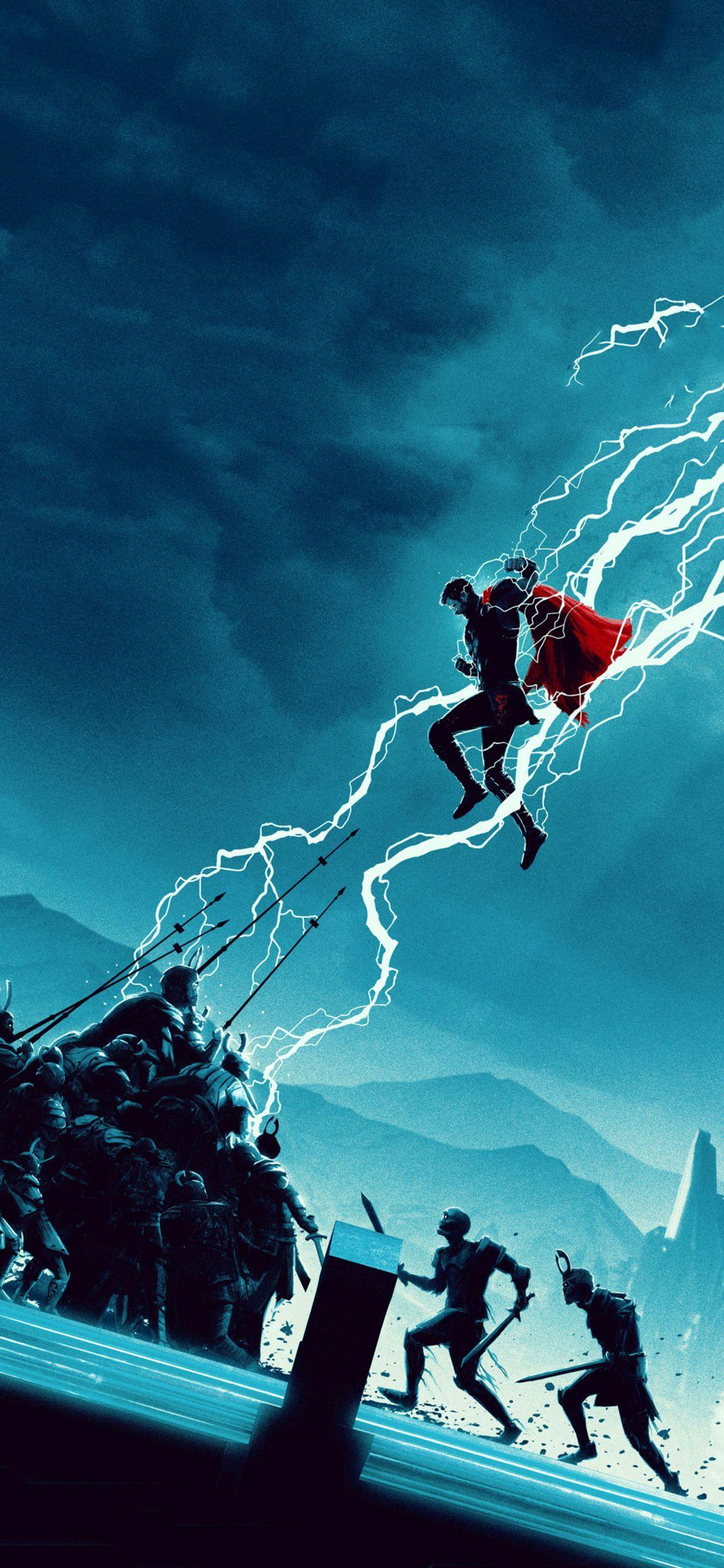 1125x2436 Thor iPhone Wallpaper