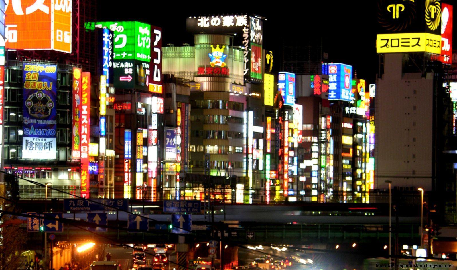 1596x945 Tokyo Street Wallpaper. Free High Definition Wallpaper
