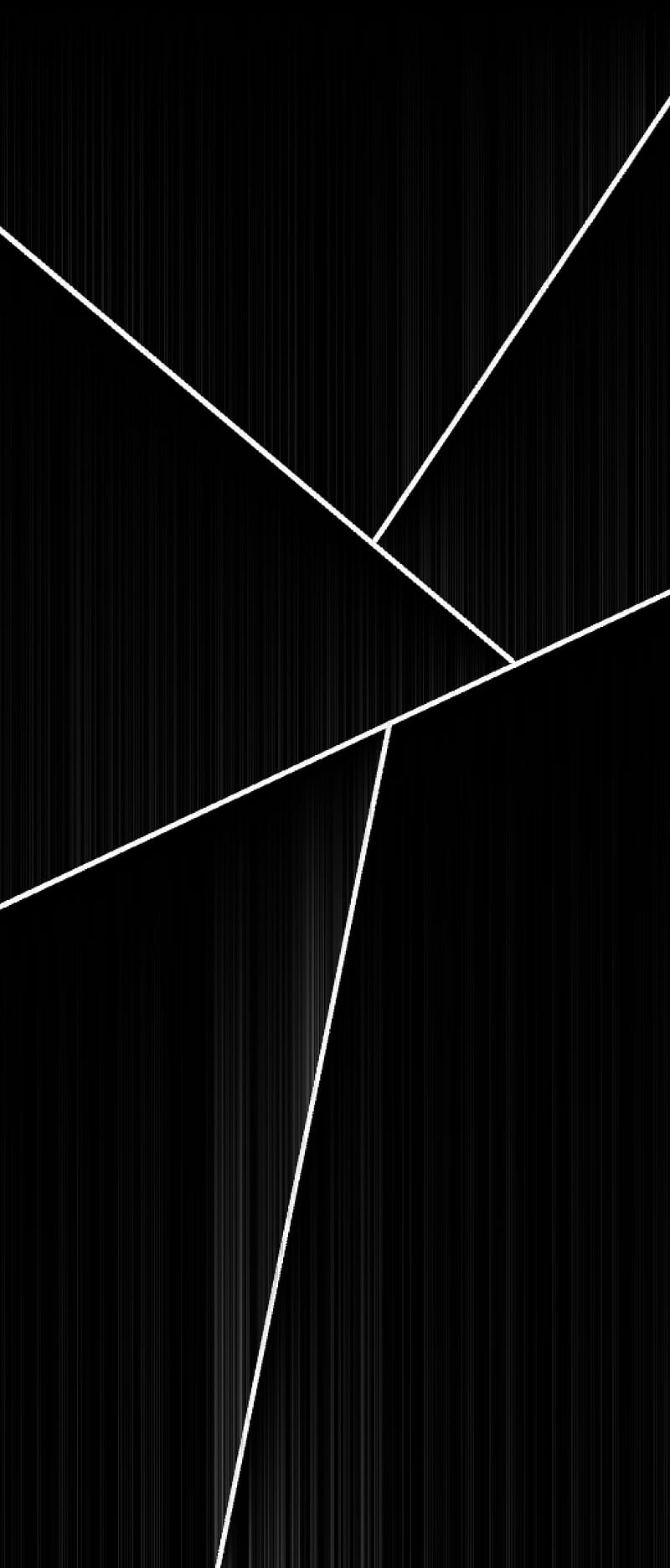 800x1871 Night lines, black and white, dark, grayscale, greyscale, line, midnight, minimal, HD phone wallpaper
