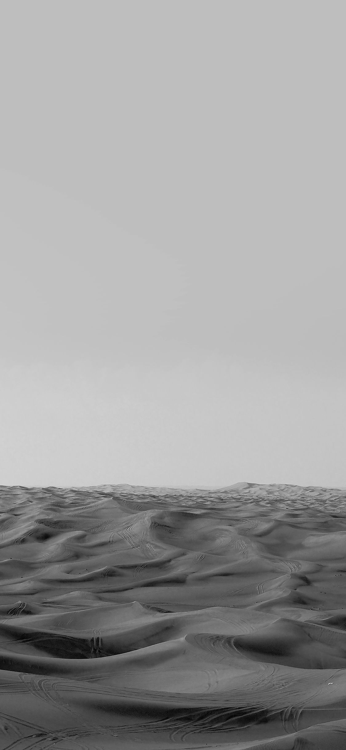 1125x2436 iPhone X wallpaper. desert minimal bw dark nature sky earth