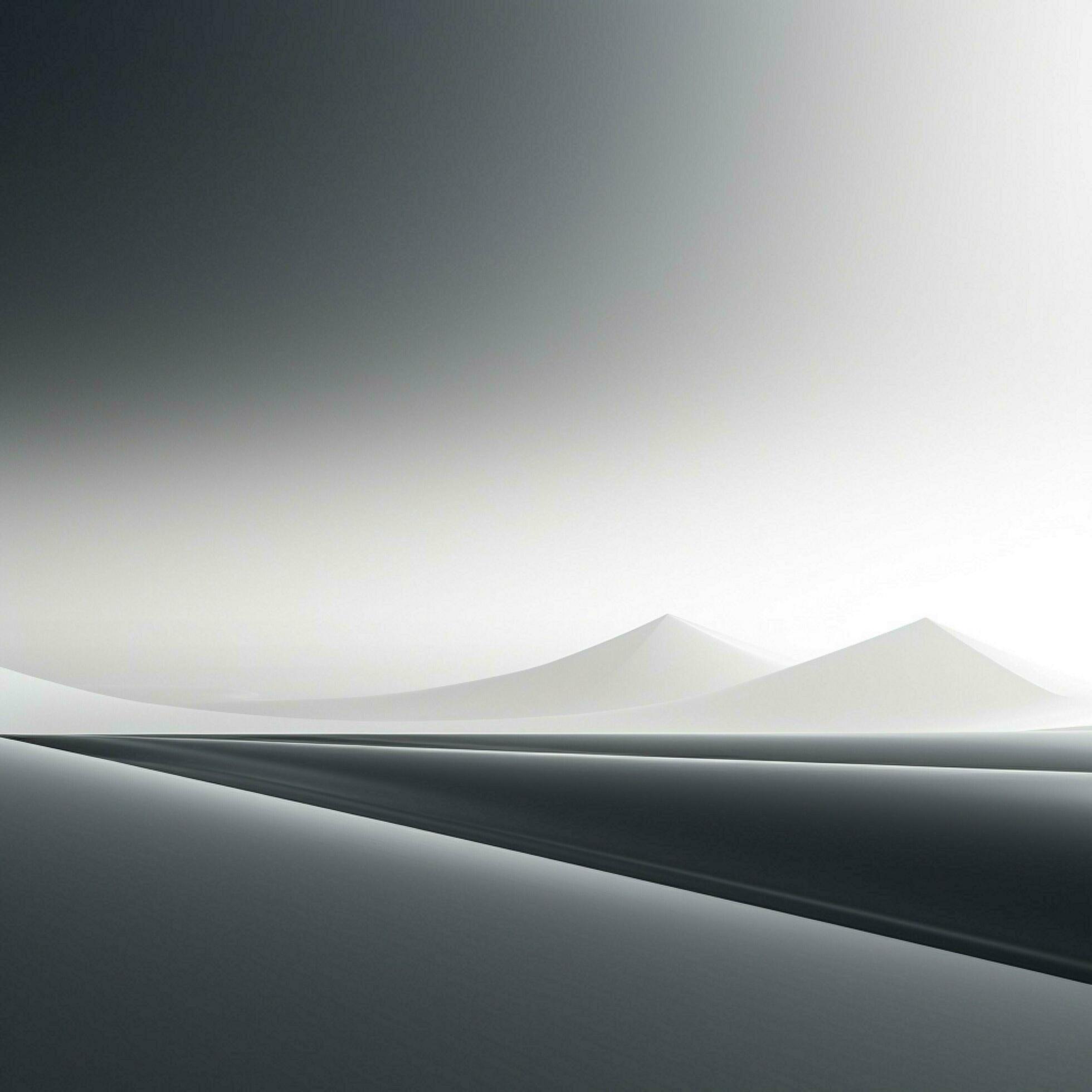 1960x1960 Minimalist Grey Wallpaper, HD Background
