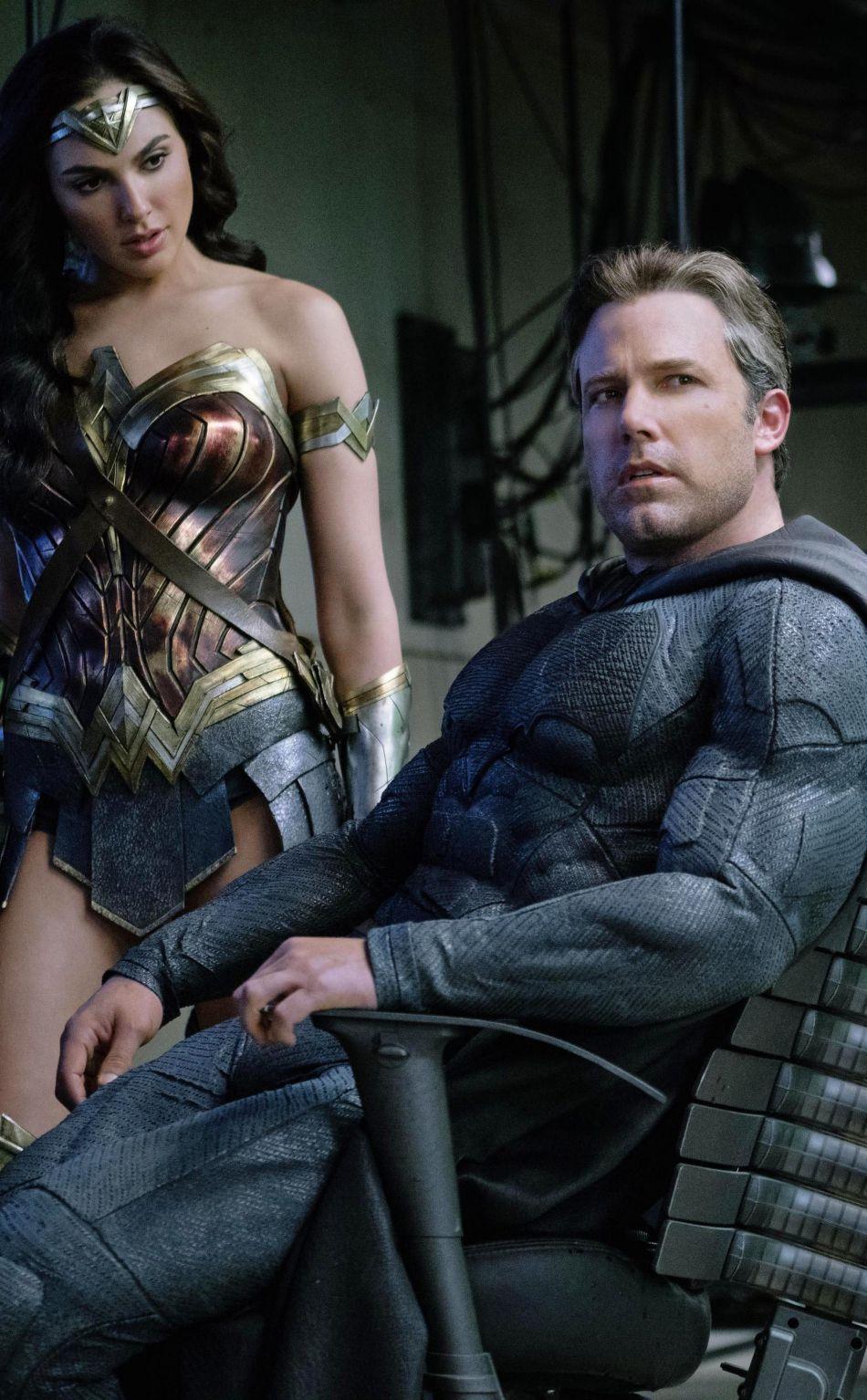950x1534 Batman Wonder Woman Justice League Movie Wallpaper