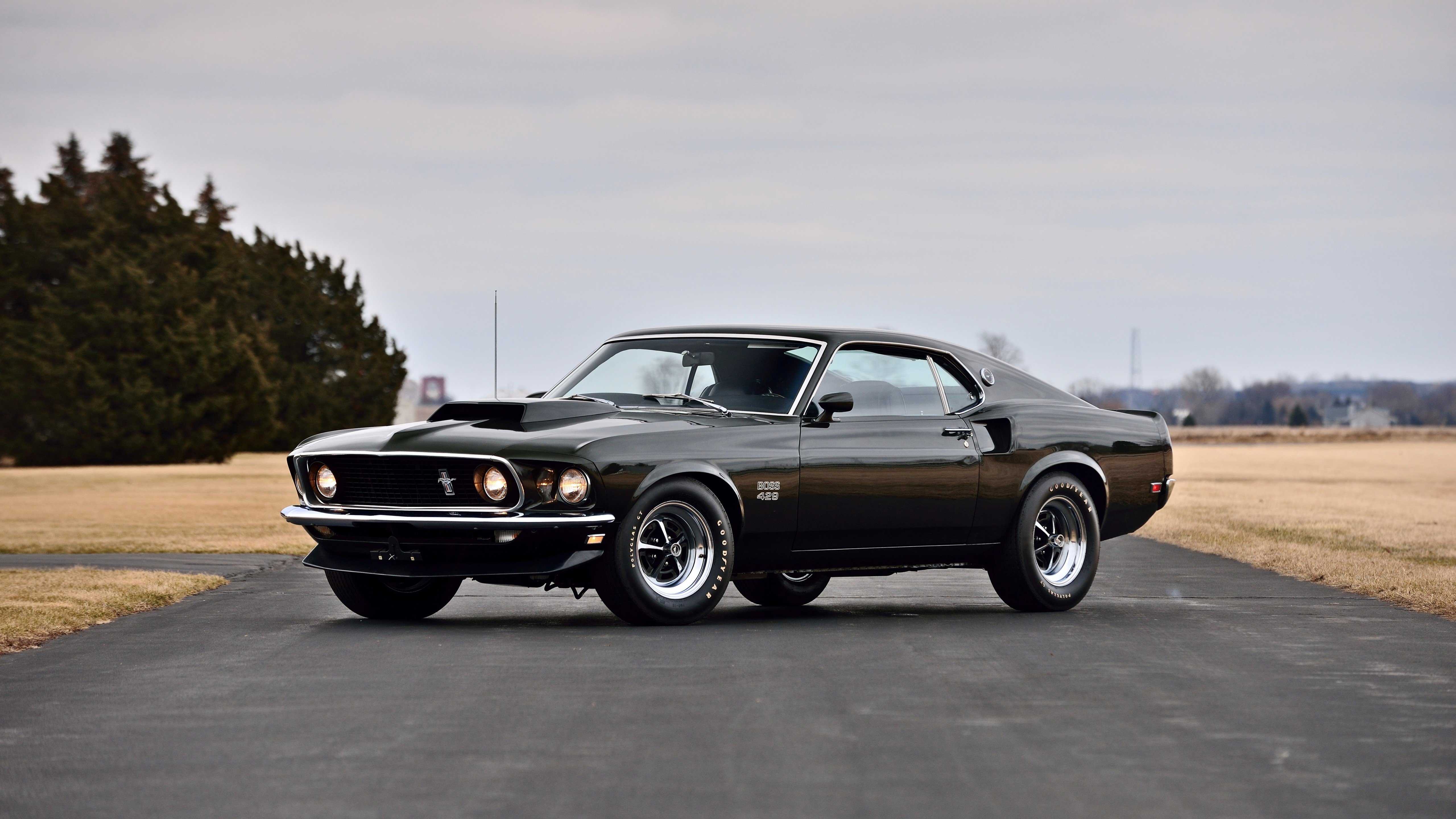 5120x2880 Ford Mustang Boss 429 Fastback Muscle Car HD Wallpaper (5120x2880)