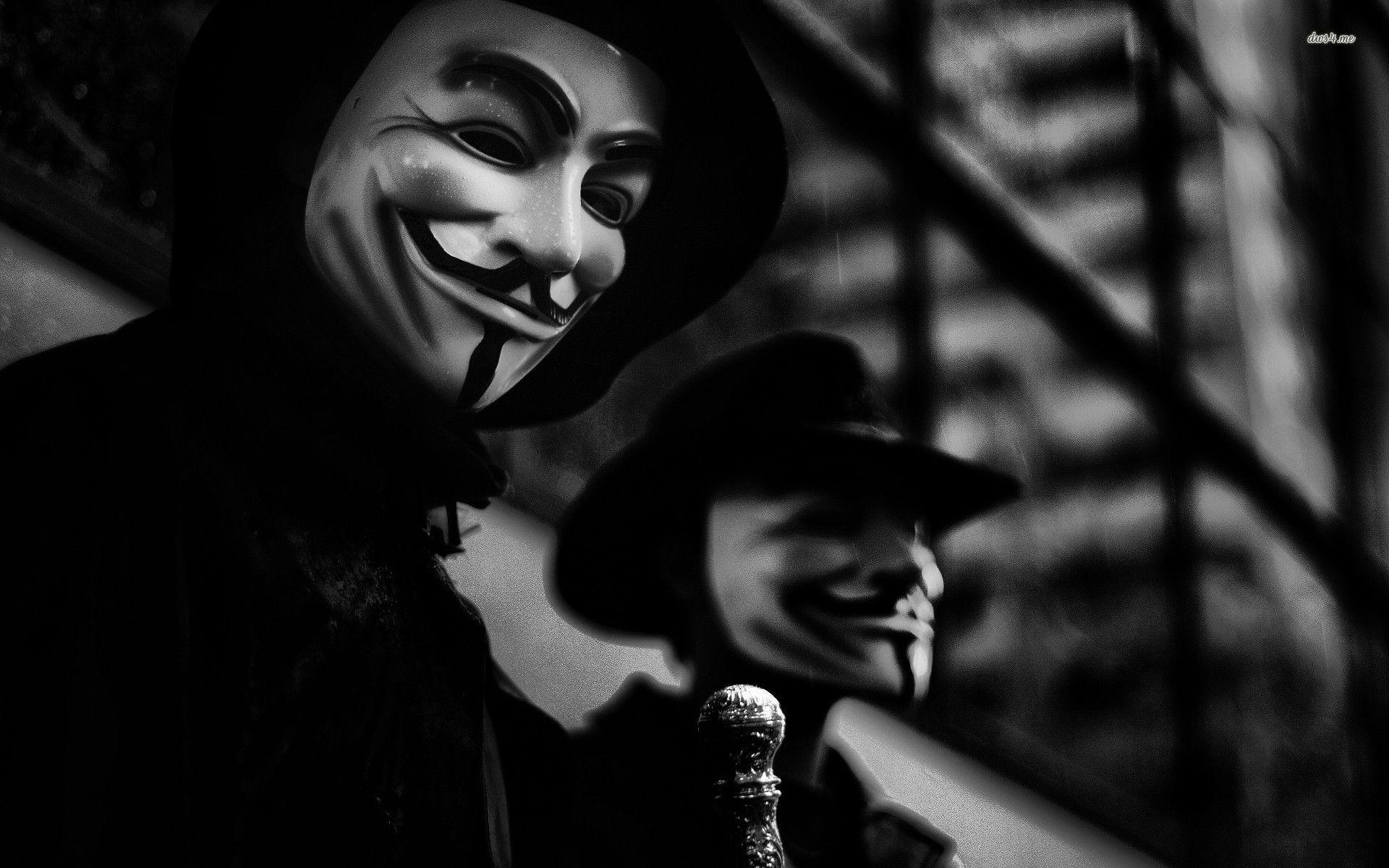 1920x1200 Anonymous Background Mask HD Wallpaper