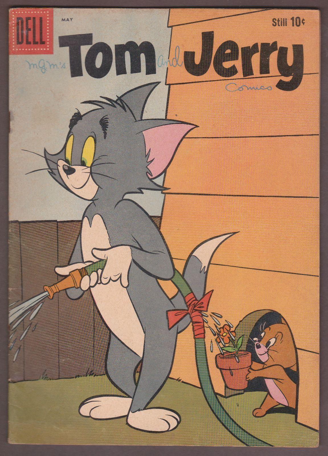 1152x1600 MGM's TOM AND JERRY Comic Book DELL vintage #comicbooks