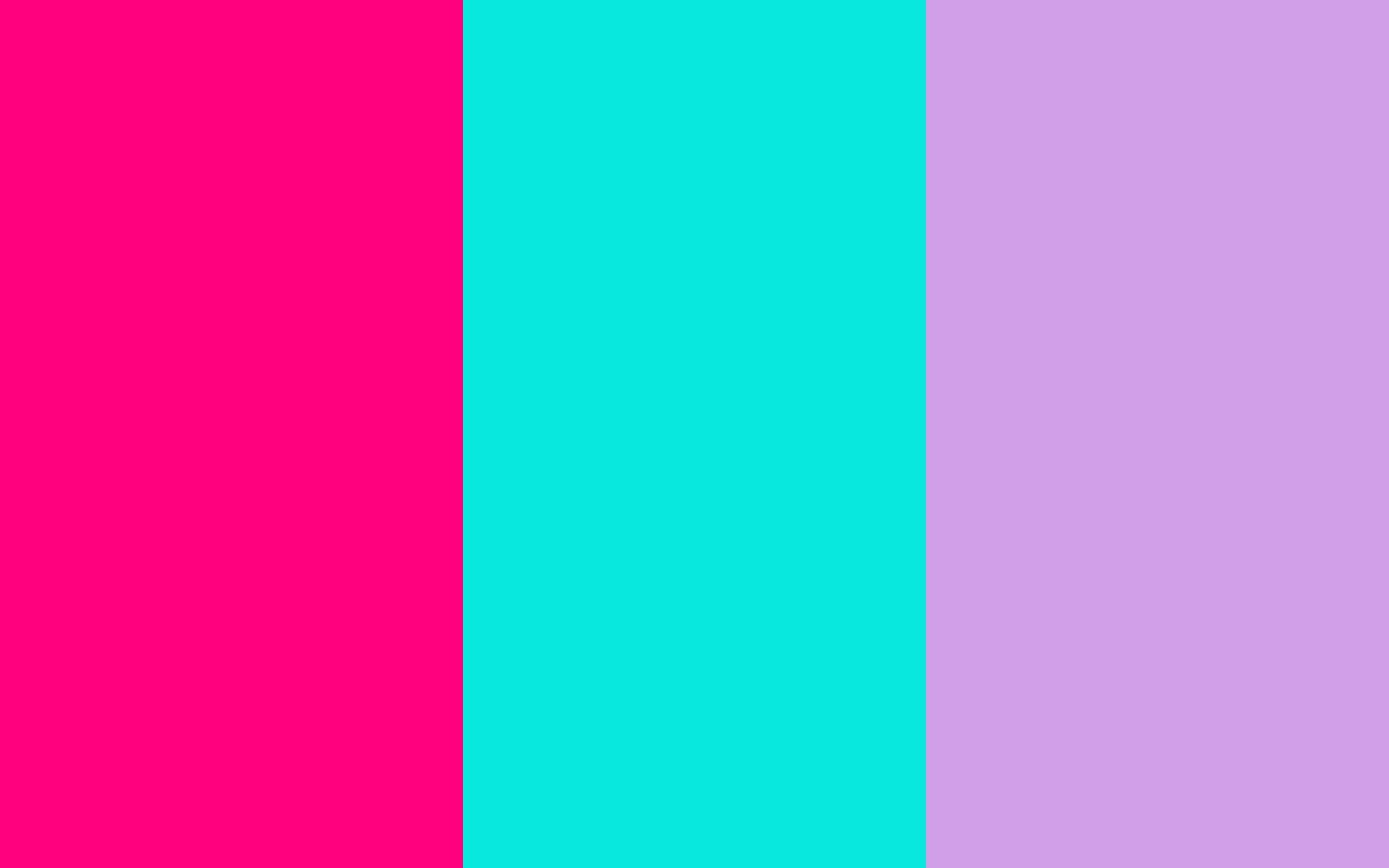 1680x1050 Free download bright pink bright turquoise bright ube three color