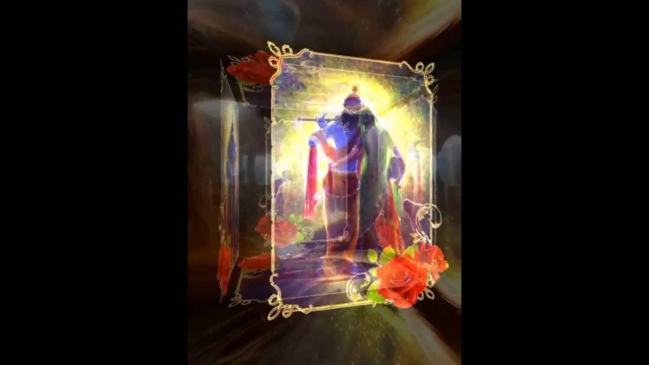 1280x720 3D Radhe Krishna live Wallpaper For android