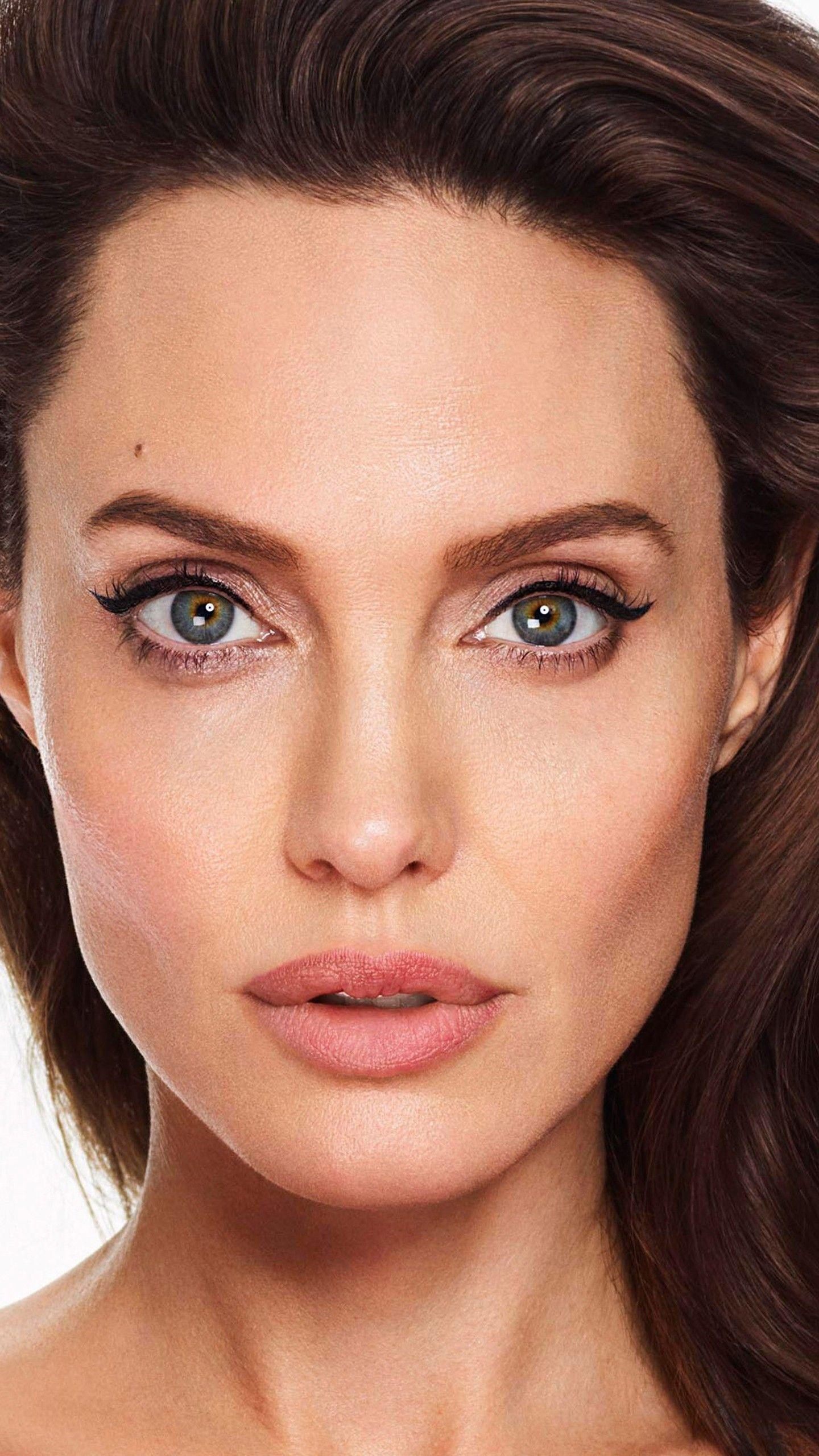 1440x2560 Angelina Jolie 4K Wallpaper
