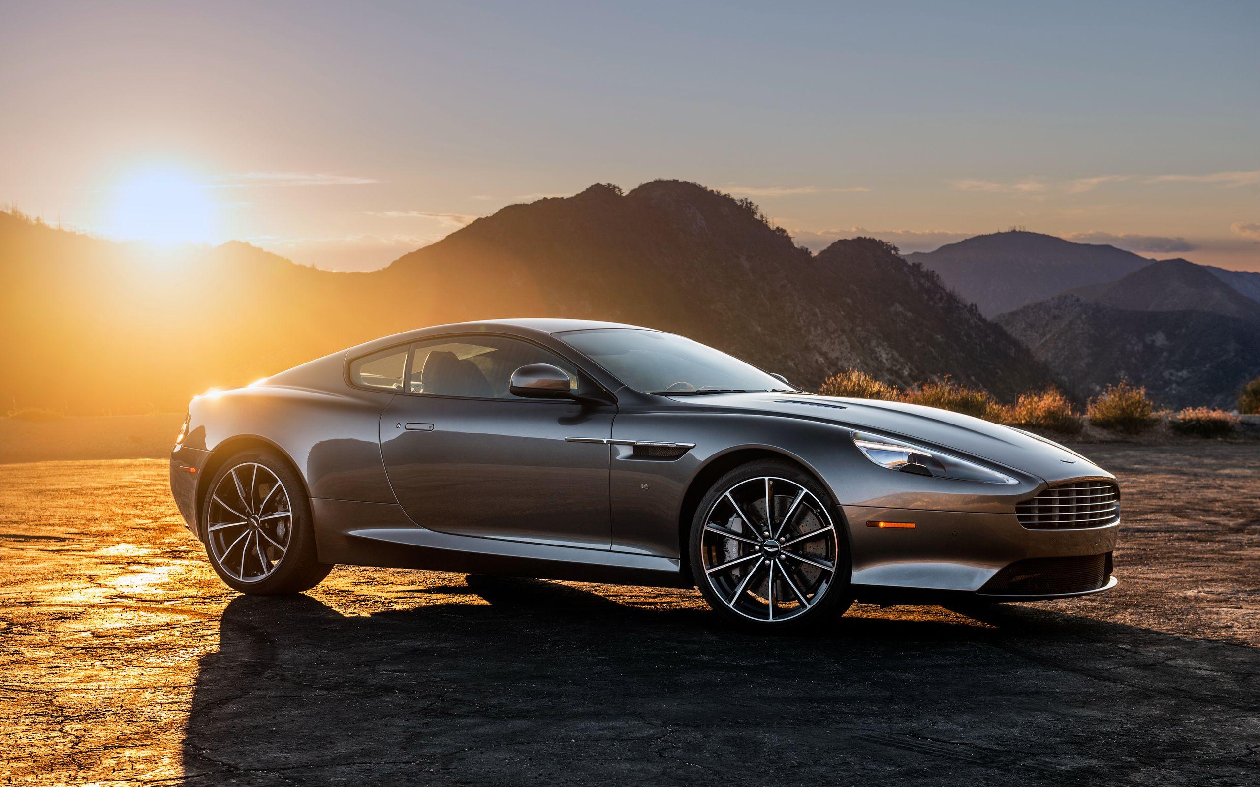 2560x1600 Free download Aston Martin DB9 at sunset 4K Ultra HD wallpaper 4k