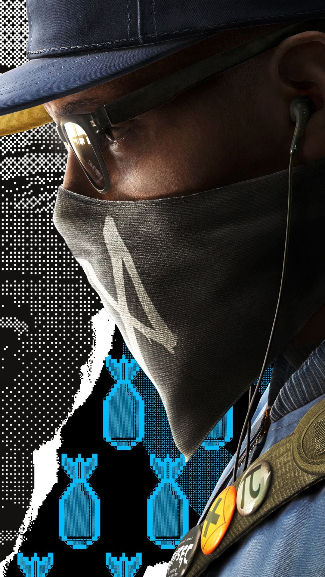 1080x1920 Phone wallpaper: Marcus Holloway, Video Game, Watch Dogs Watch Dogs 1114456