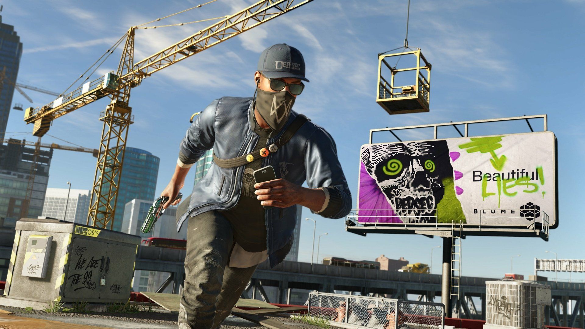 1920x1080 Marcus Holloway in Watch Dogs 2 Ultra HD Wallpaper