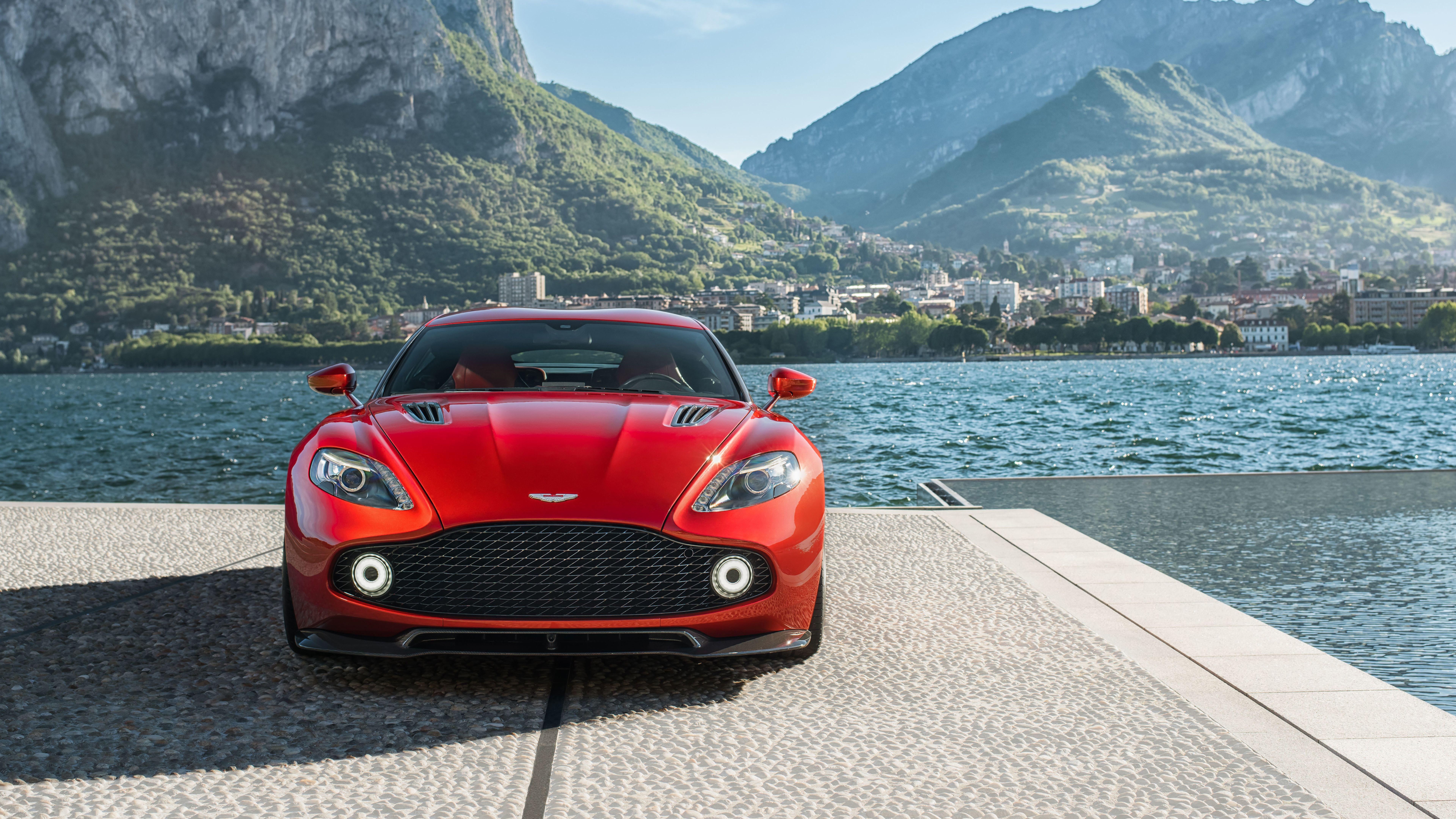 7680x4320 Wallpaper Aston Martin, Vanquish Zagato, 2017 Cars, 4K, 8K