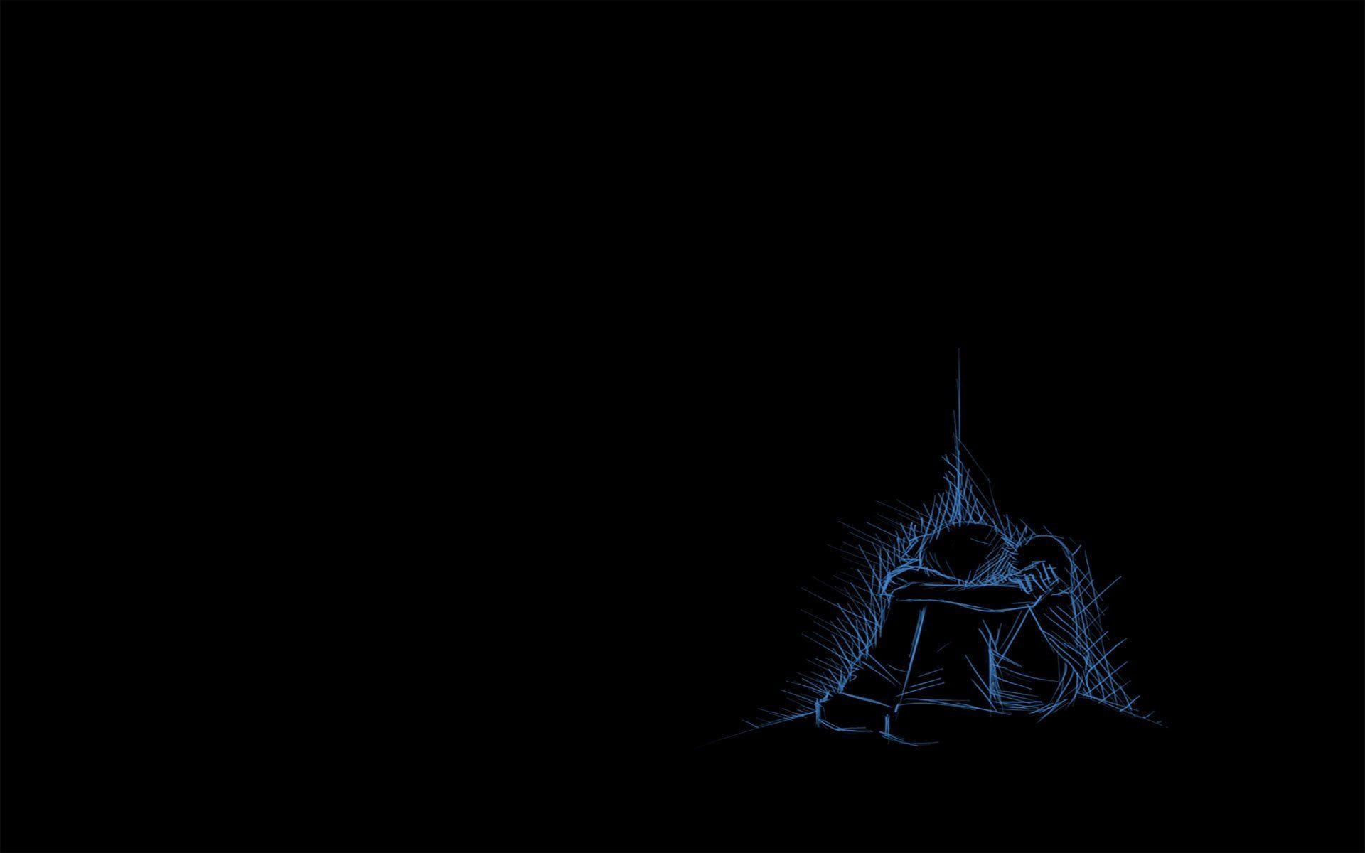 1920x1200 Depressed Sad Rose Wallpaper
