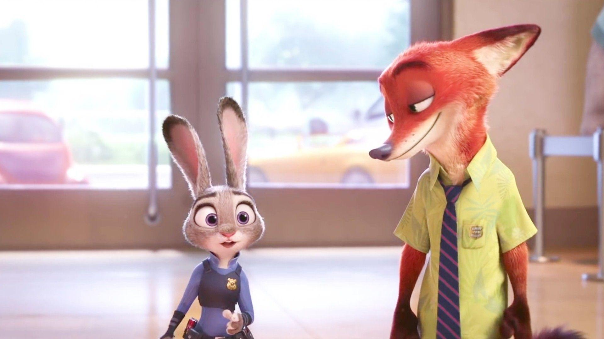 1920x1080 Lt. Judy Hopps And Nick Wilde Wallpaper 00041