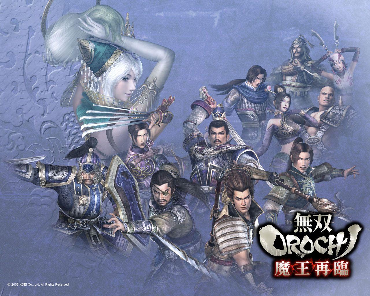 1280x1024 Desktop Wallpaper Warriors Orochi Games