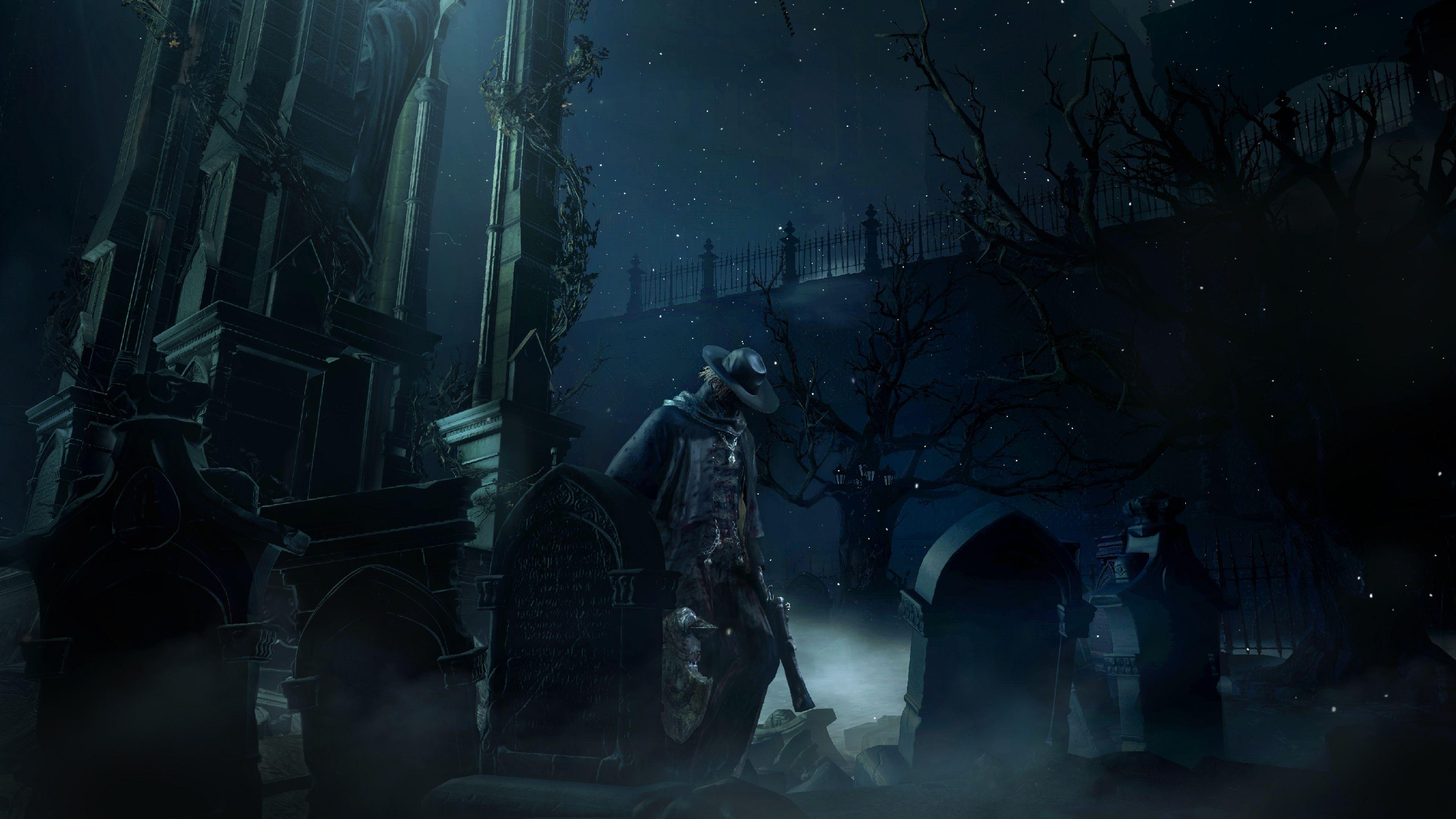 3840x2160 Bloodborne image Graveyard HD wallpaper and background photo