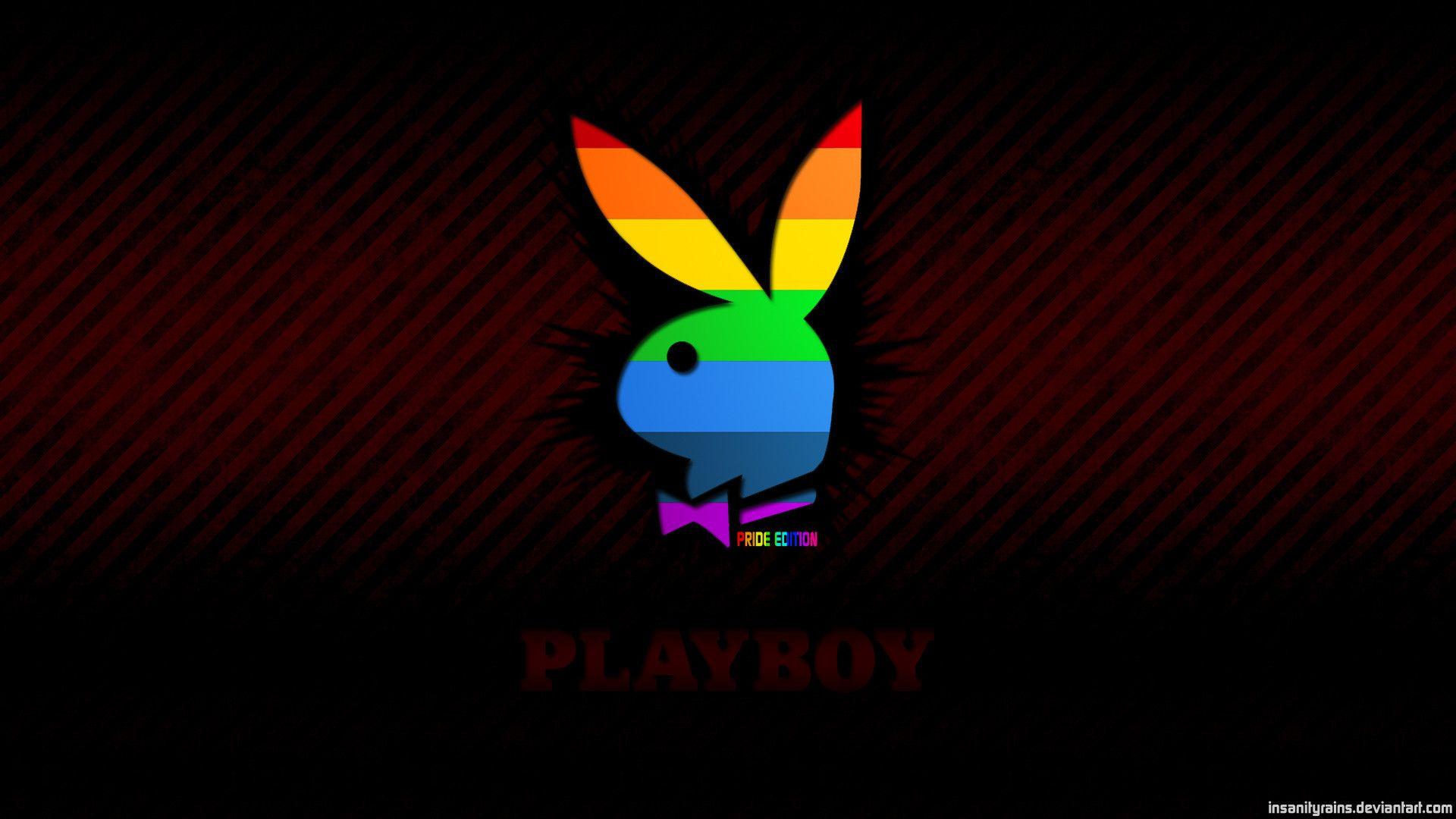 1920x1080 Playboy Logo Wallpaper HD