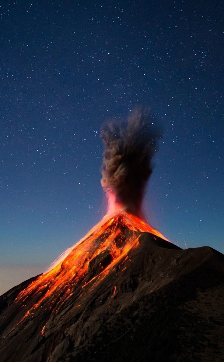 736x1188 Volcano, eruption, lava, mountain, 950x1534 wallpaper