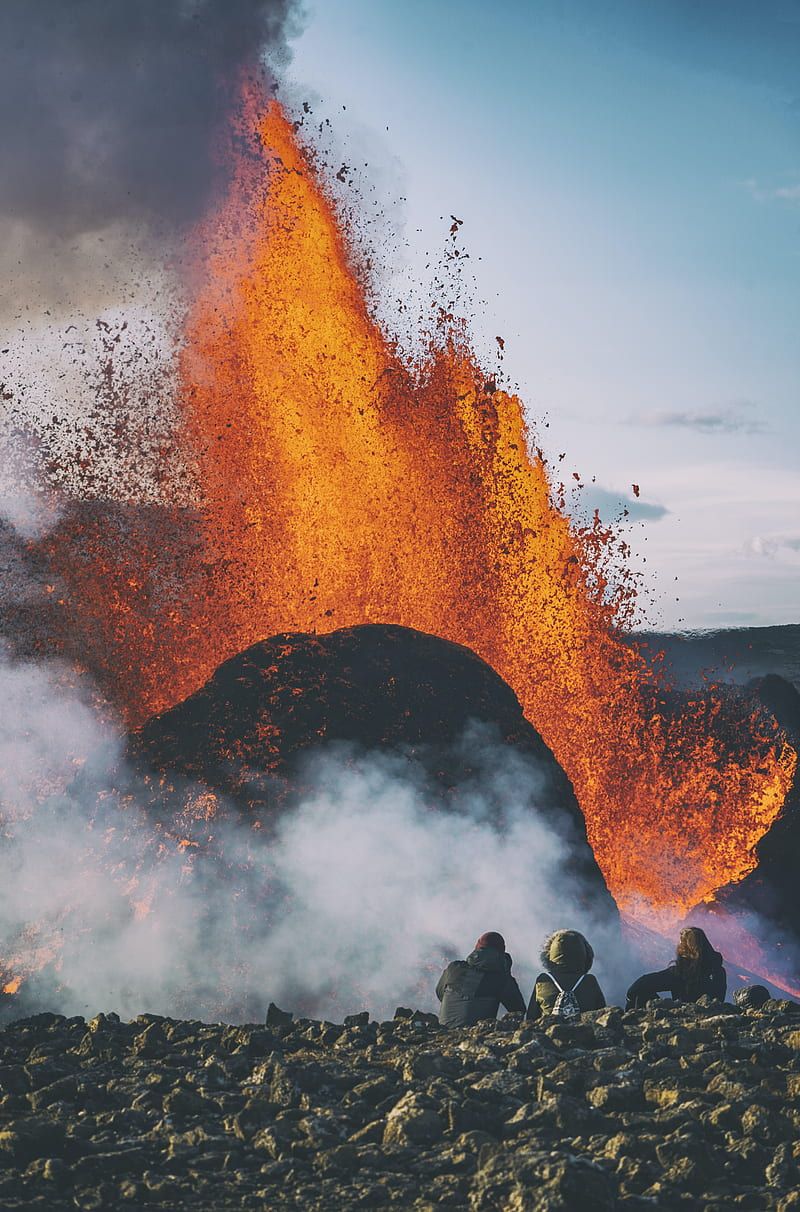 800x1212 Volcano, eruption, explosion, lava, HD phone wallpaper