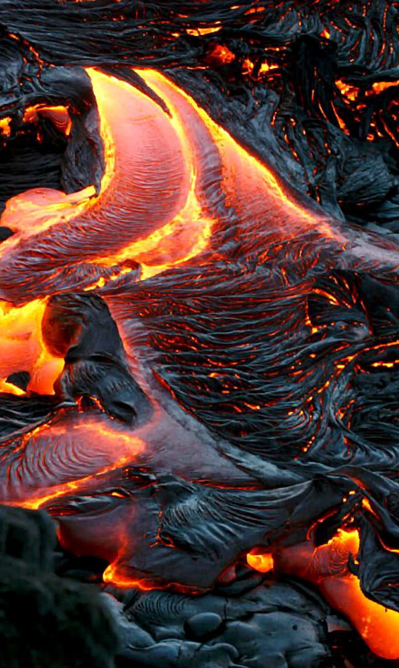 800x1341 Volcano, black, burn, crazy, deadly, eruption, fire, lava, red, smoke, HD phone wallpaper