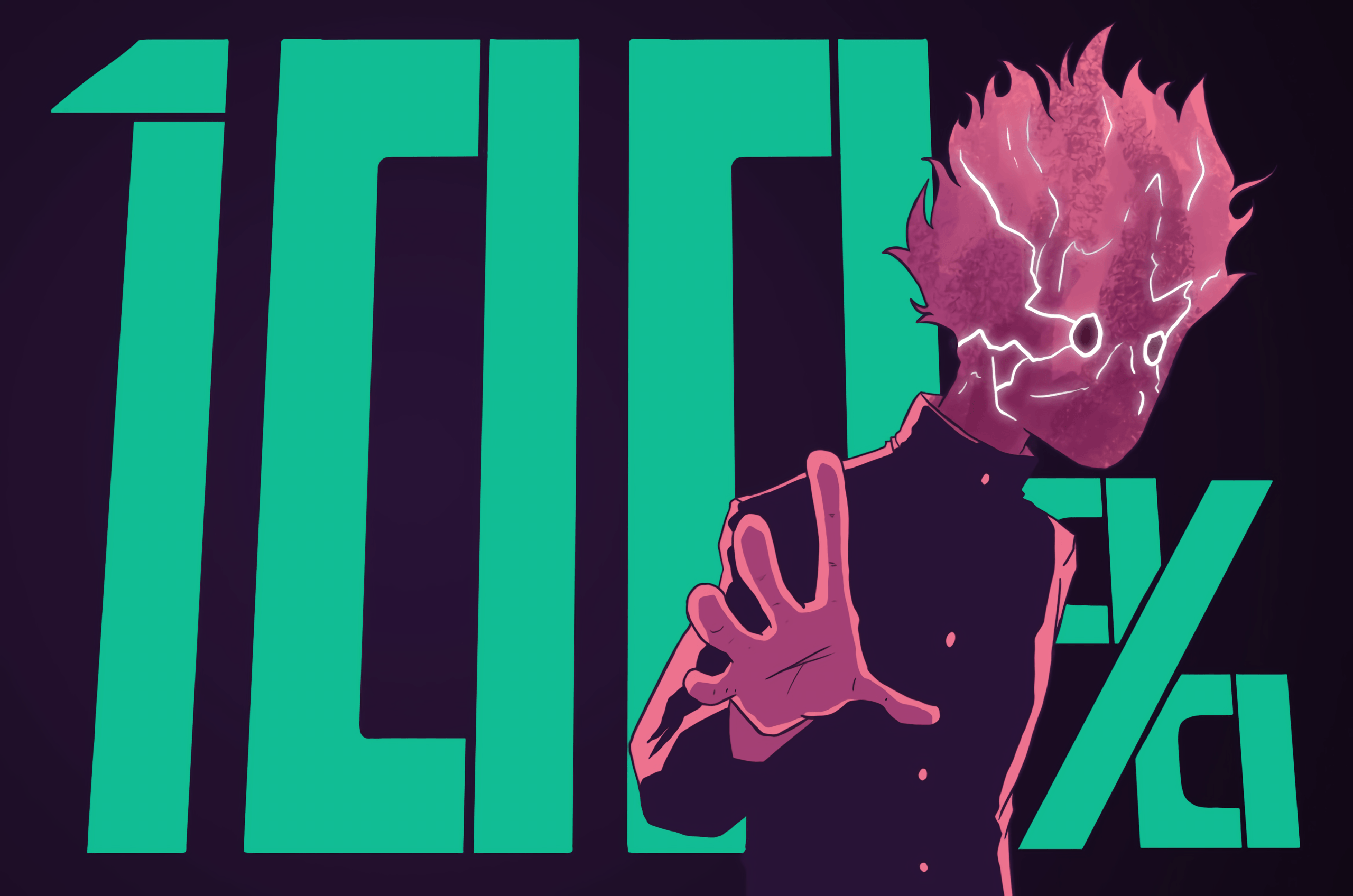 2560x1696 Mob Psycho Minimalist Wallpaper
