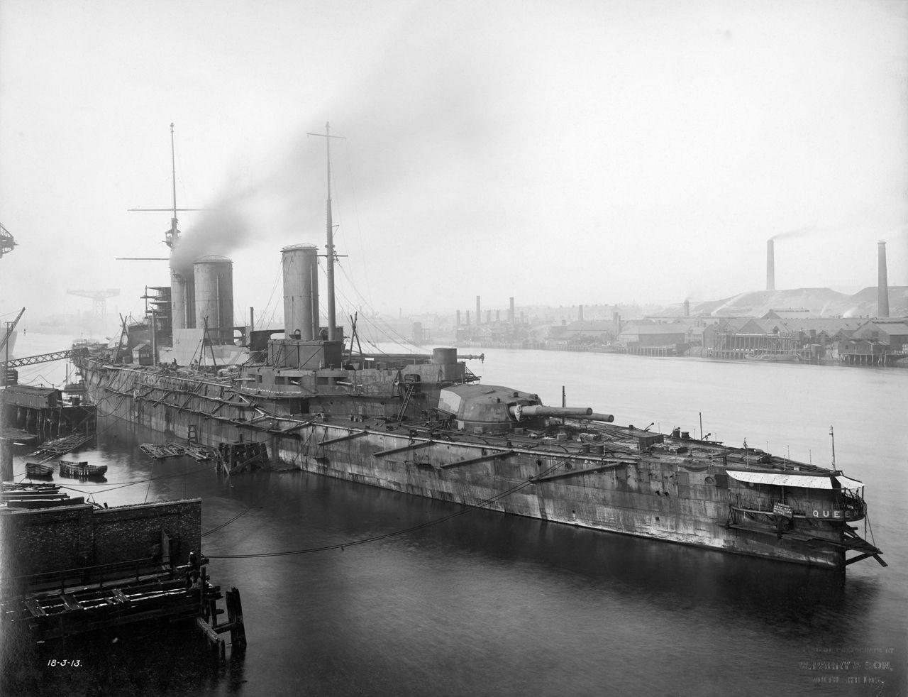 1280x982 HMS Queen Mary (1912) Battlecruiser. Royal Museums Greenwich