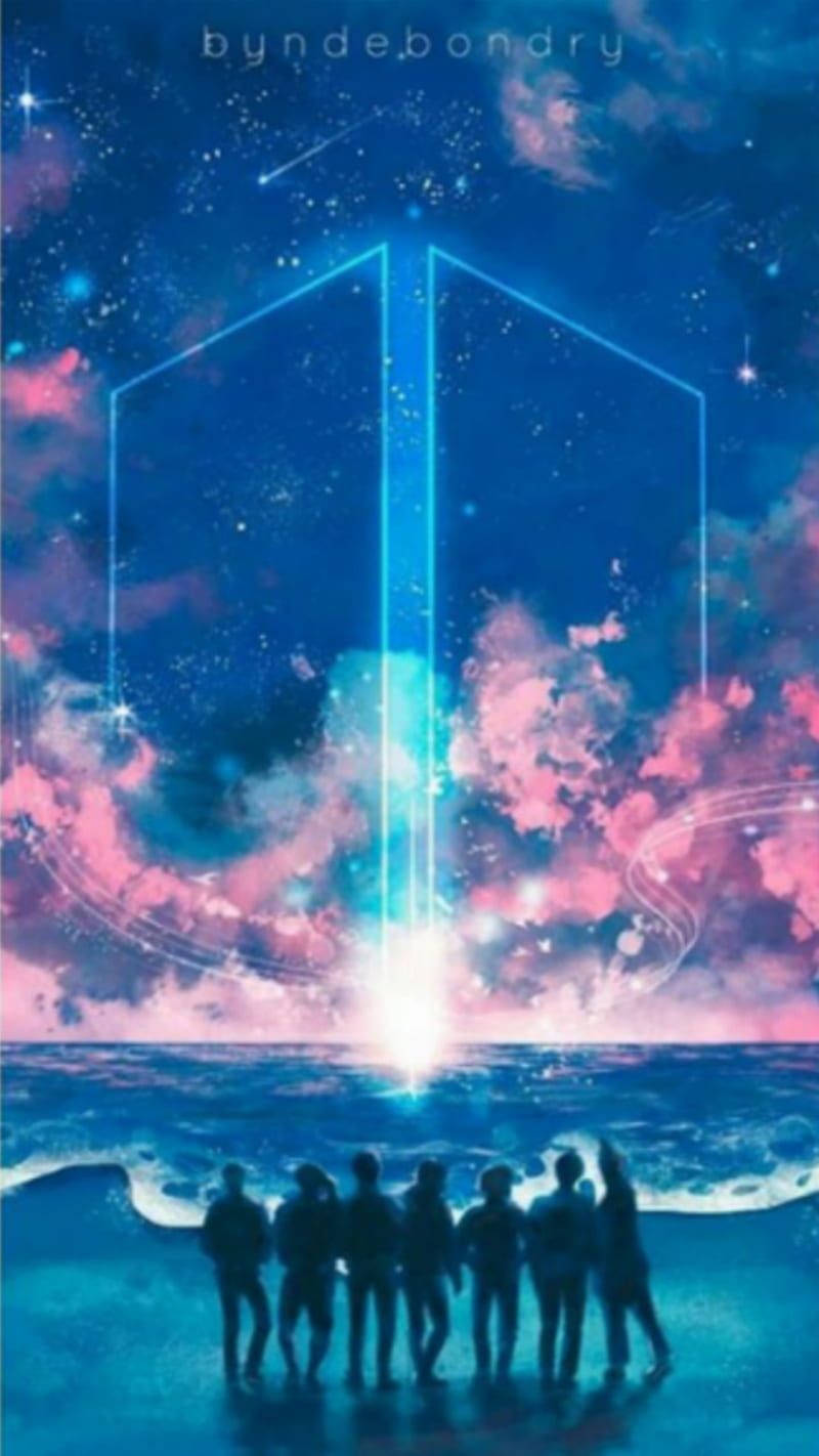 800x1422 Bts, beach, chinese, corea, japan, japanese, music, night, pop, space, HD phone wallpaper