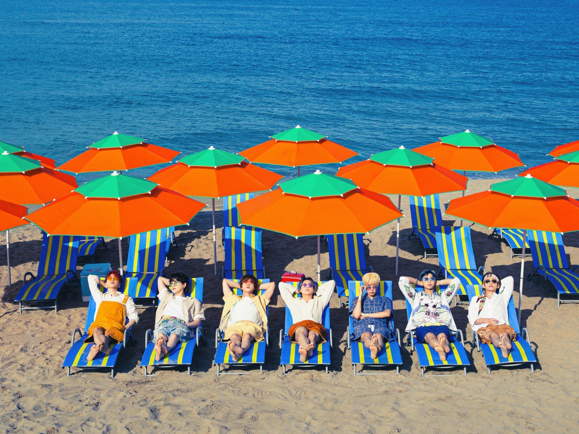1920x1440 BTS Summer Vibes HD: RM, Suga, Jin & More by