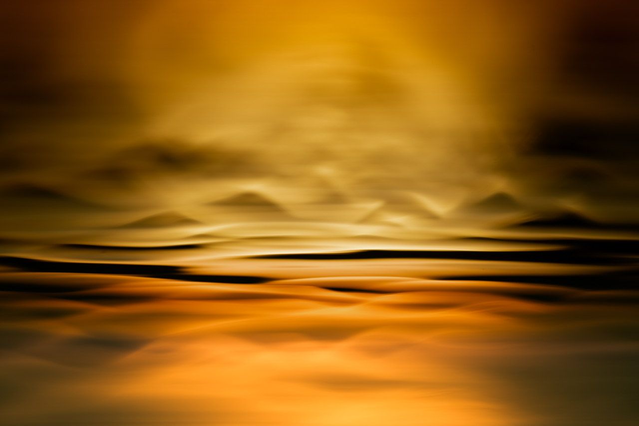 1280x853 Color Abstract Fine Art Photo: Reflections on Water