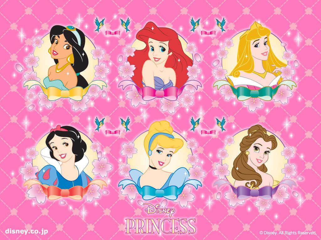 1024x768 Disney Princess - Disney Princess kertas dinding