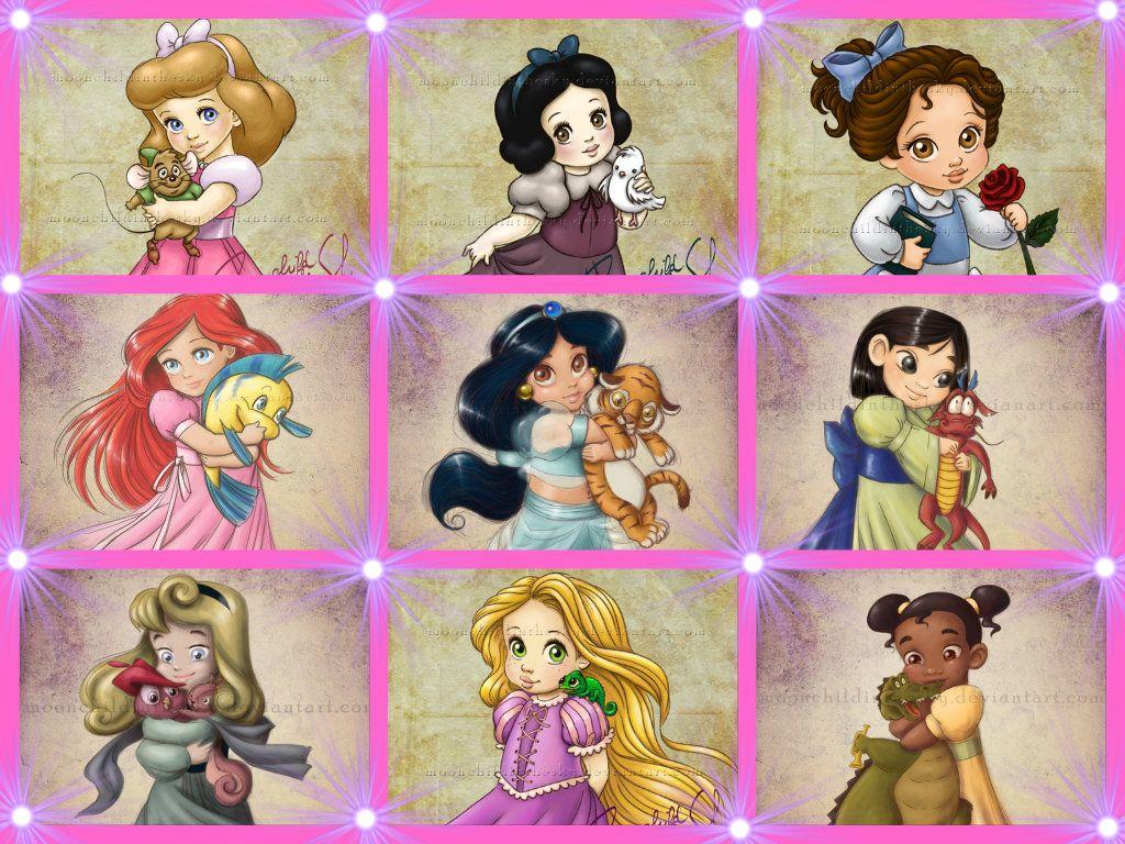 1024x768 Tải xuống miễn phí Baby Princess Disney Princess Fan Art 35008515