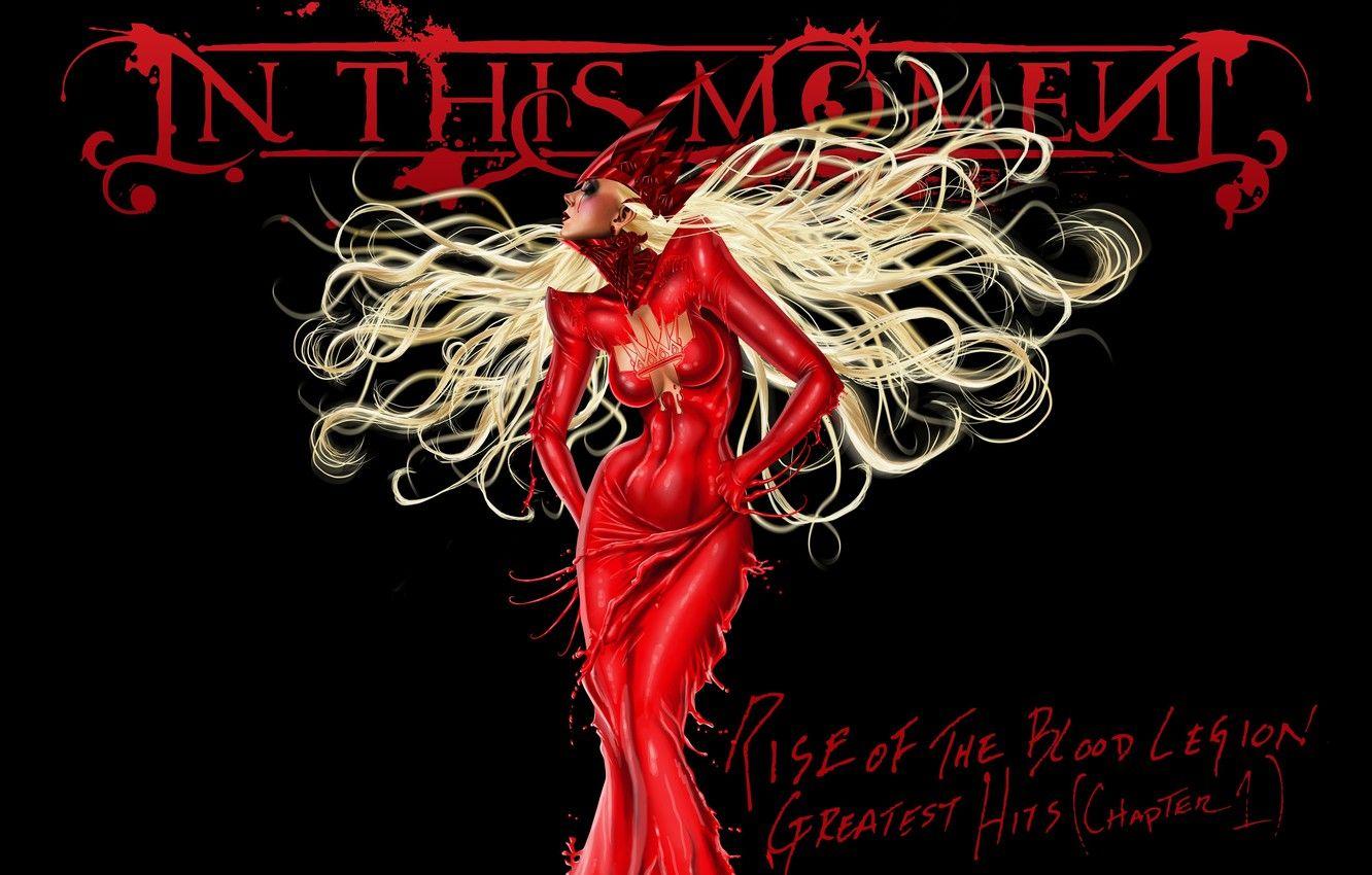1332x850 Wallpaper White, Hair, Blood, In This Moment, Maria Brink image
