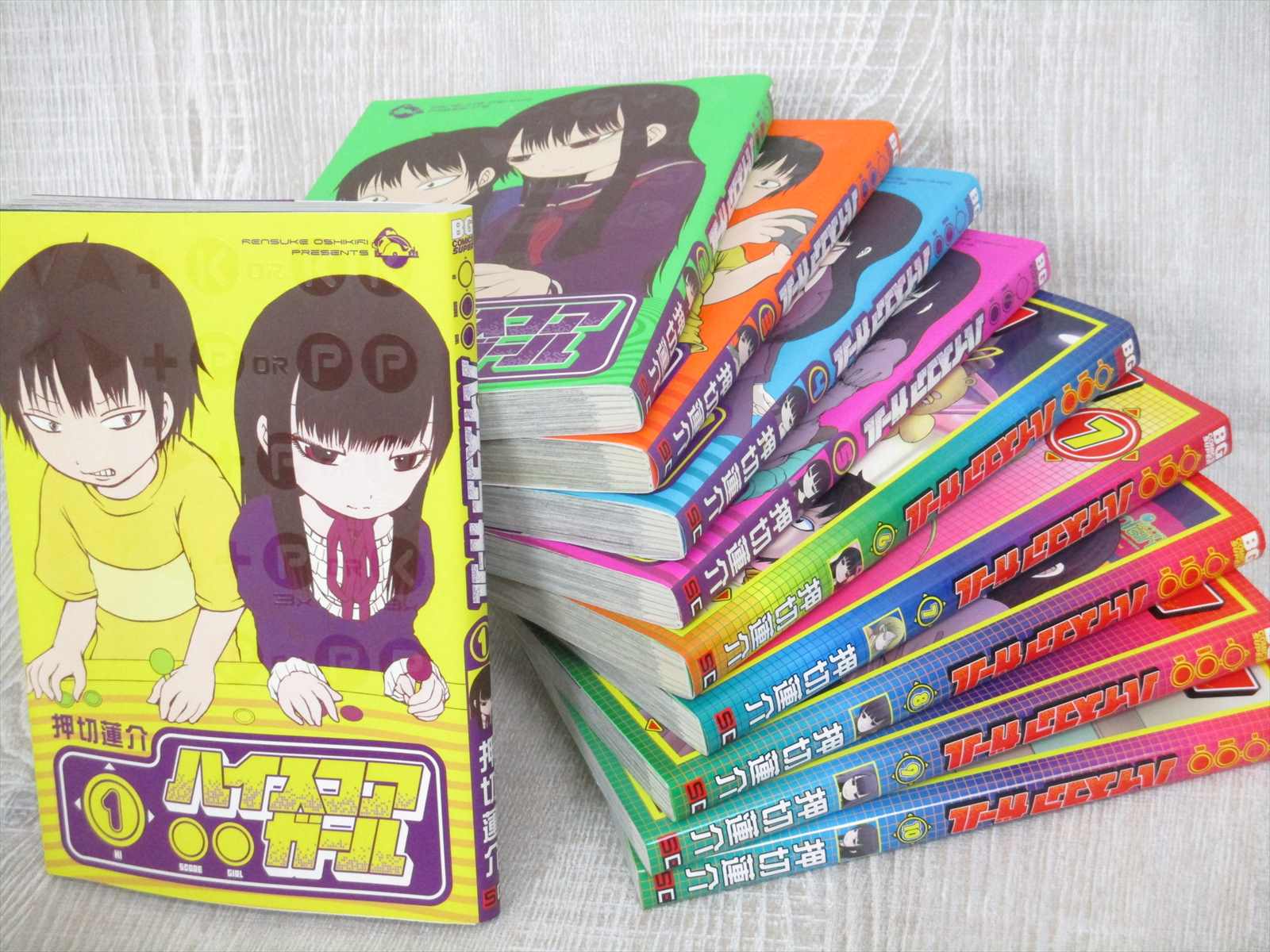 1600x1200 HI SCORE GIRL Manga Comic Complete Set 1 10 RENSUKE OSHIKIRI Japan
