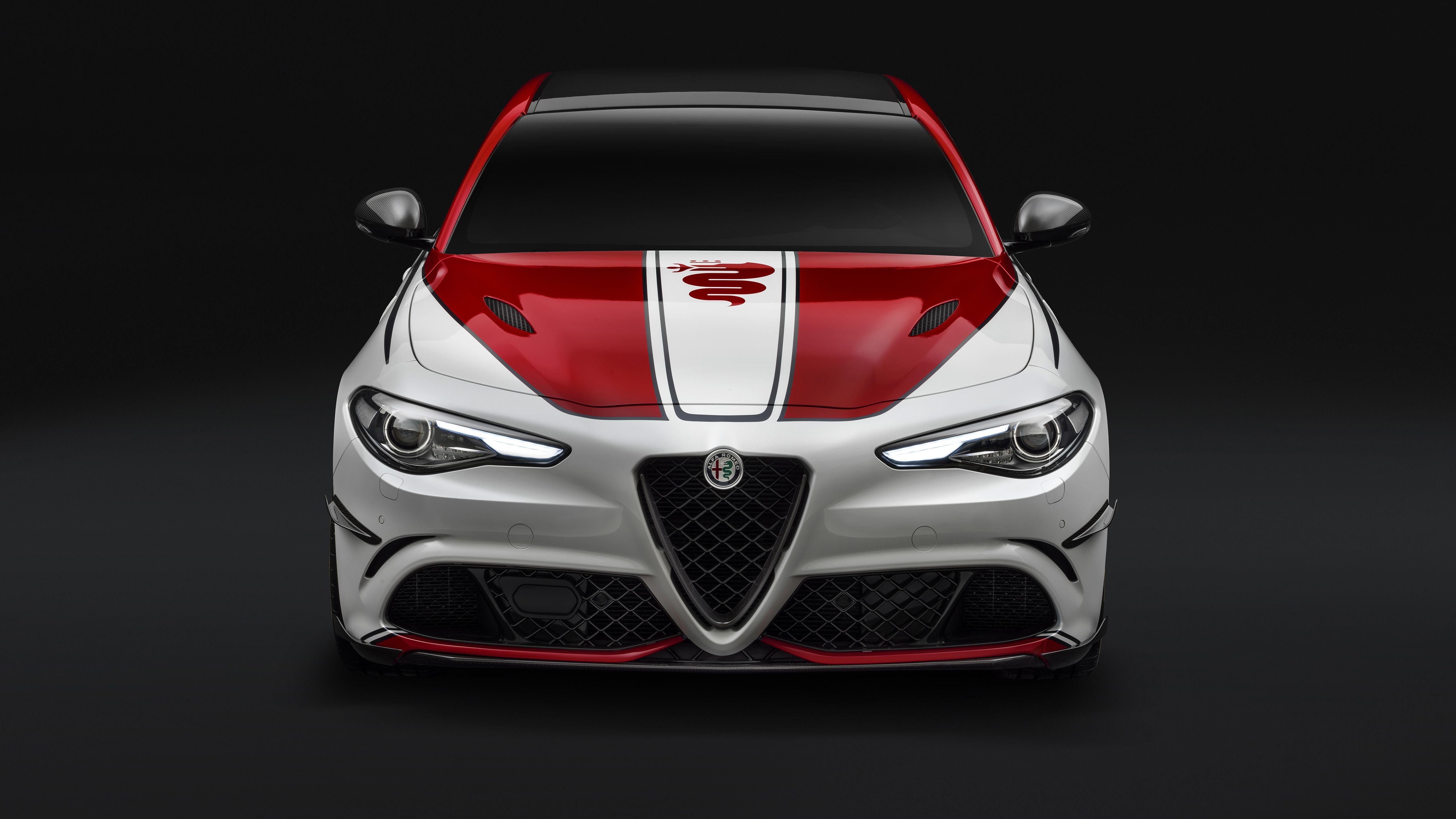 5120x2880 Alfa Romeo Giulia Quadrifoglio Alfa Romeo Racing 2019 Hình nền 4K