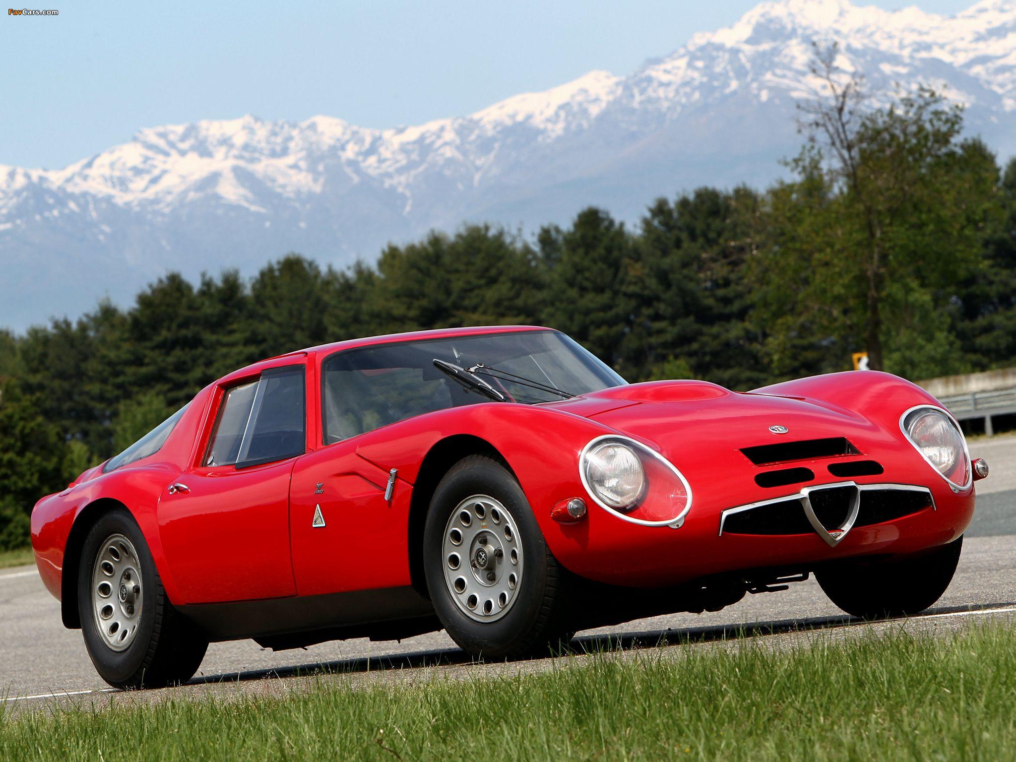 2048x1536 Alfa Romeo Giulia TZ2 105 (1965â ???? 1967) hình nền