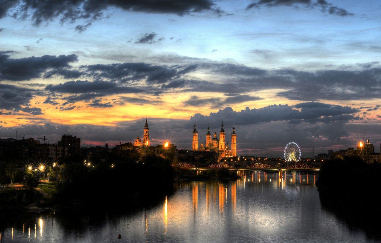 1332x850 Wallpaper the city, Spain, Spain, Zaragoza, Zaragoza image