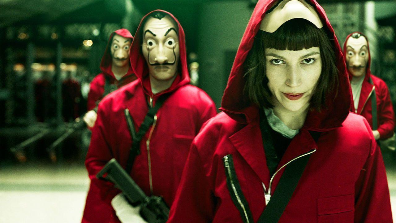 1280x720 Tokyo Money Heist Wallpaper