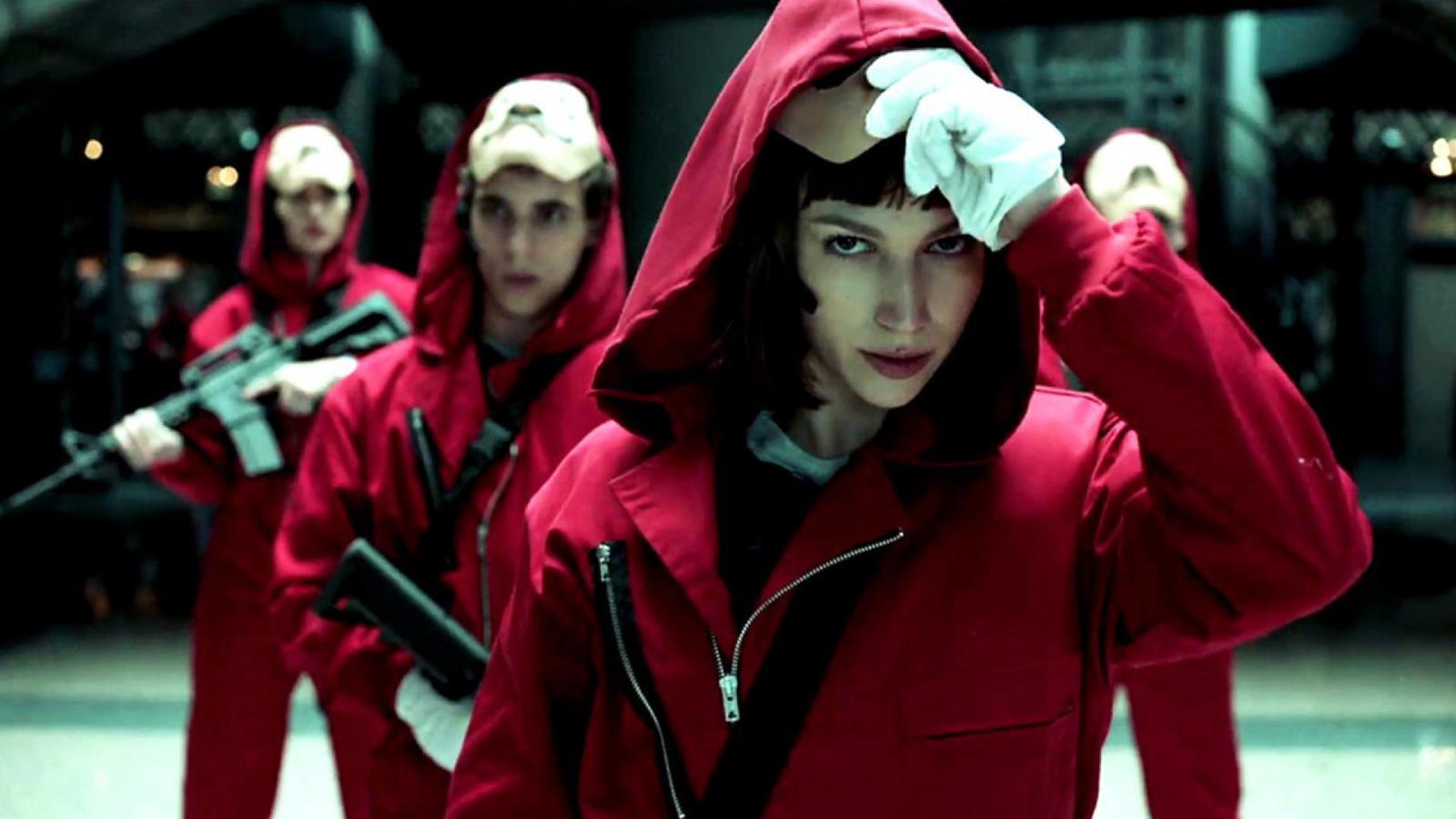 1600x900 Exclusive)) NETFLIX Official MONEY HEIST PART 4 Season 4