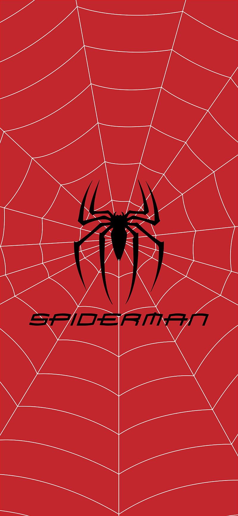 800x1732 Spiderman, blue, cobweb, man, red, spider, web, white, HD phone wallpaper