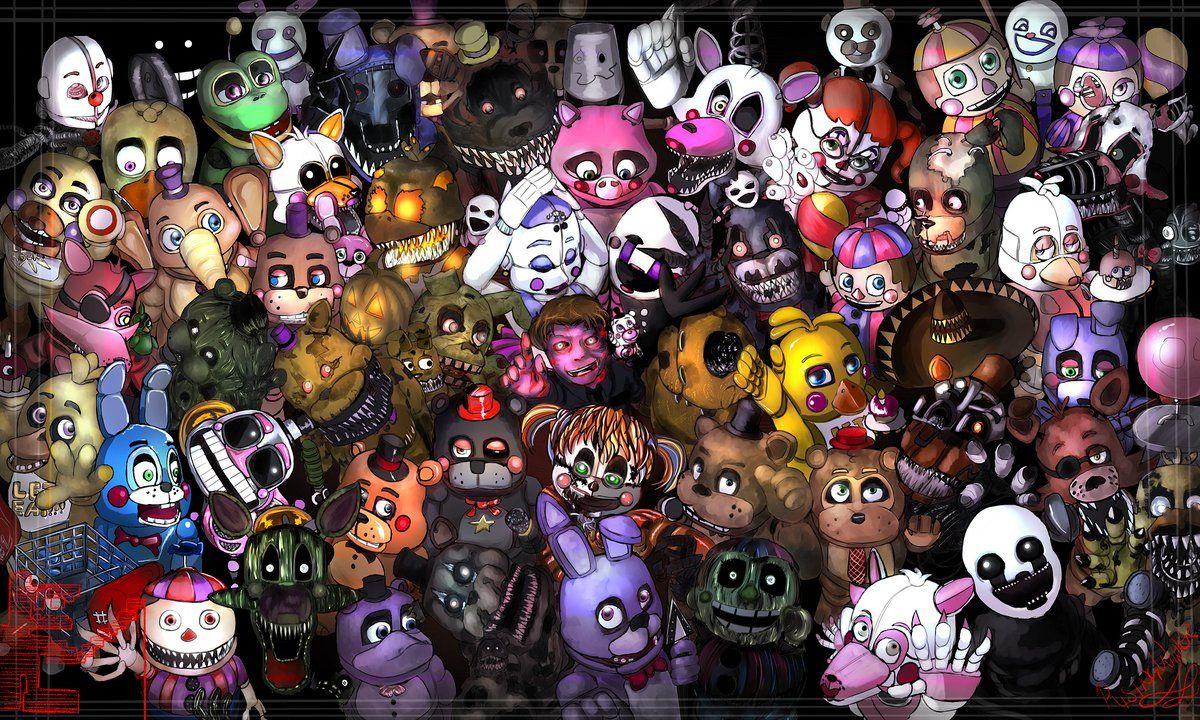 1200x720 FNAF UCN Wallpaper
