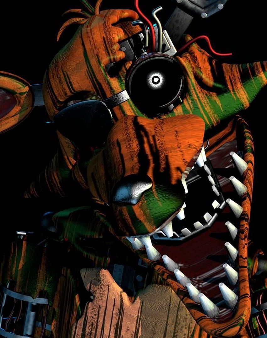 850x1078 P.Foxy Ultimate Custom Night Mugshot Fan icon by AndyPurro, phantom foxy HD phone wallpaper