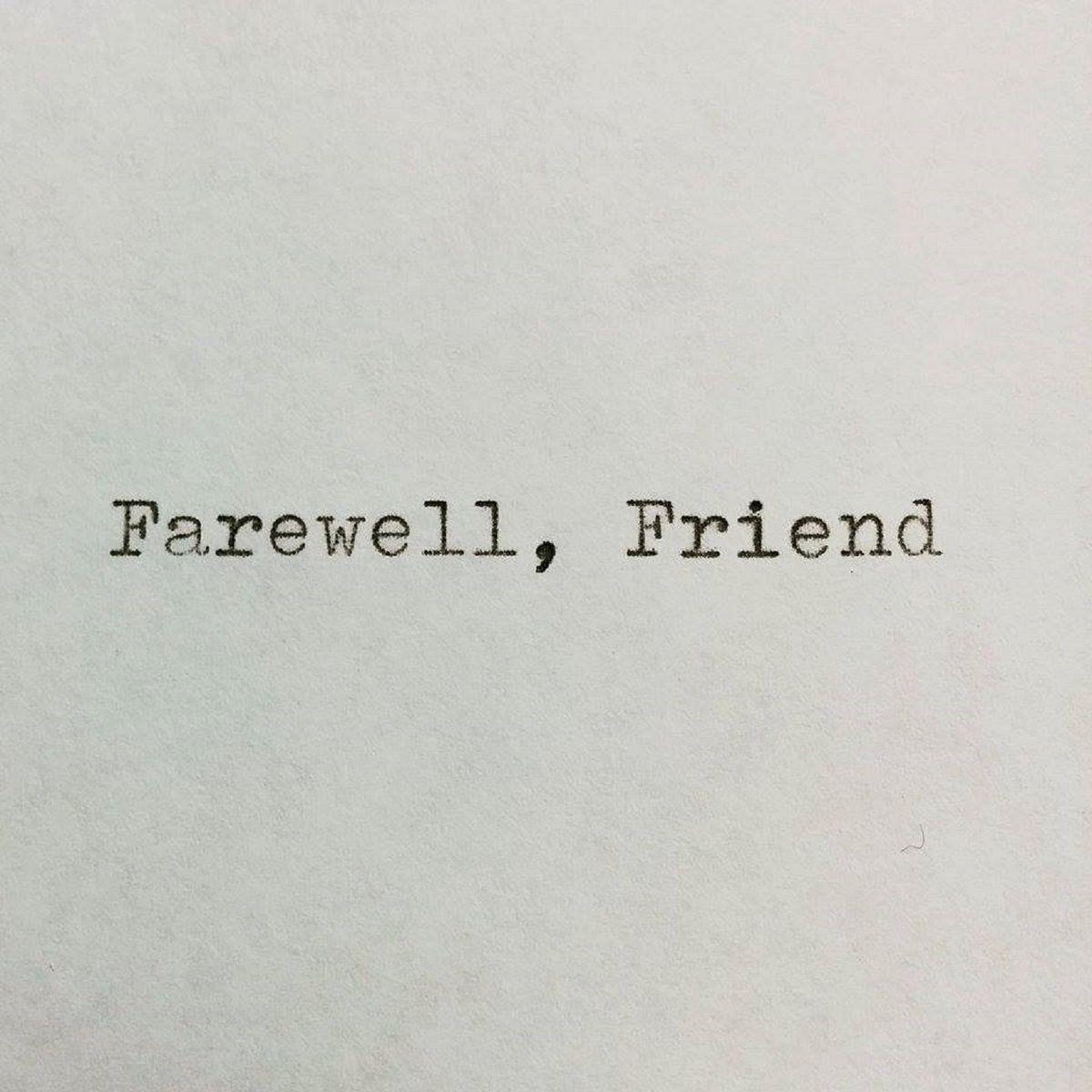 1200x1200 Farewell, Friend EP