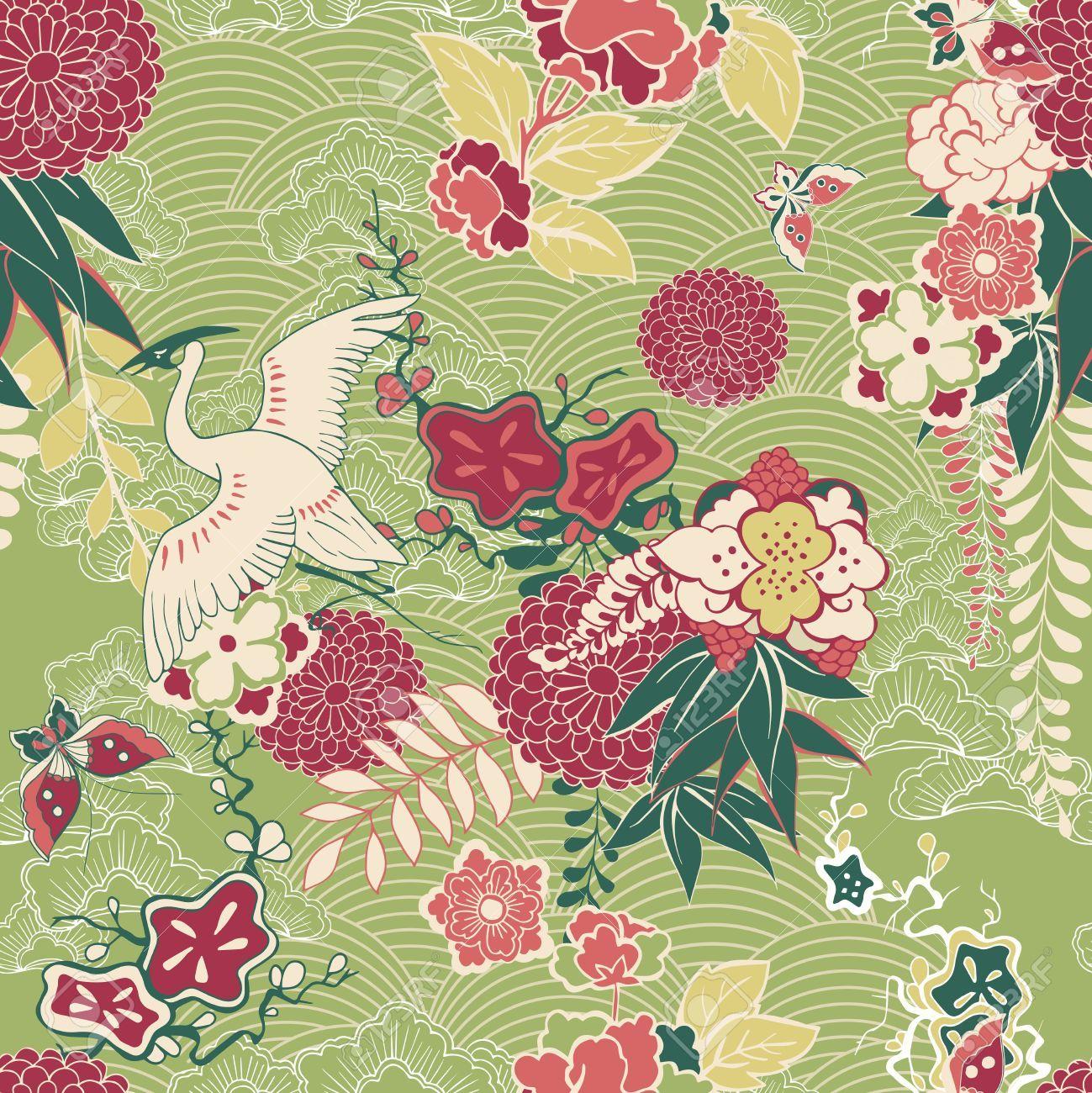 1299x1300 Japanese Crane clipart oriental and in color japanese crane