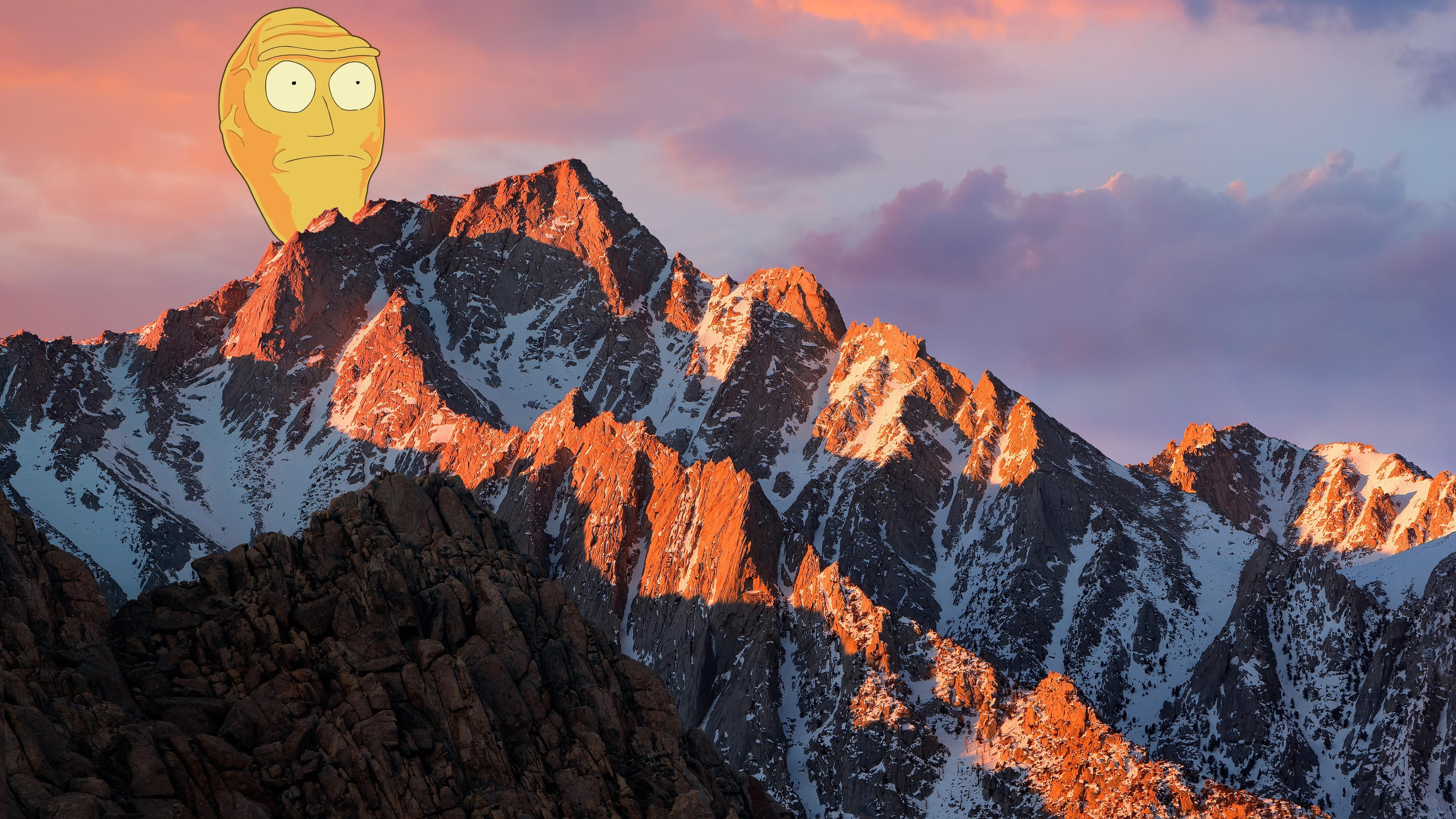 5120x2880 Rick and Morty Me What You Got [5120 x 2880 5k]. Macos