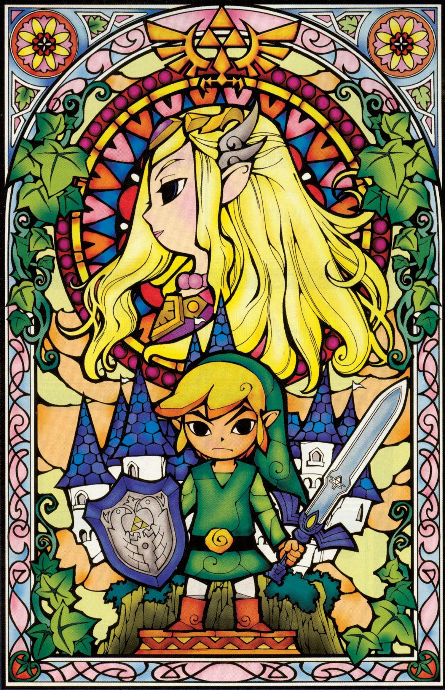 1501x2324 The Legend of Zelda: The Wind Waker, Toon Link and Toon Princess