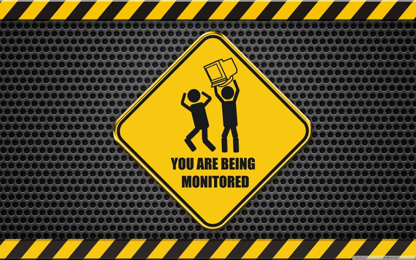 1440x900 Wide 16 - Are Being Monitored Desktop