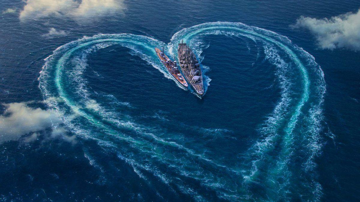 1200x675 Best Wallpaper - #WorldofWarships #Love #Heart #Ocean